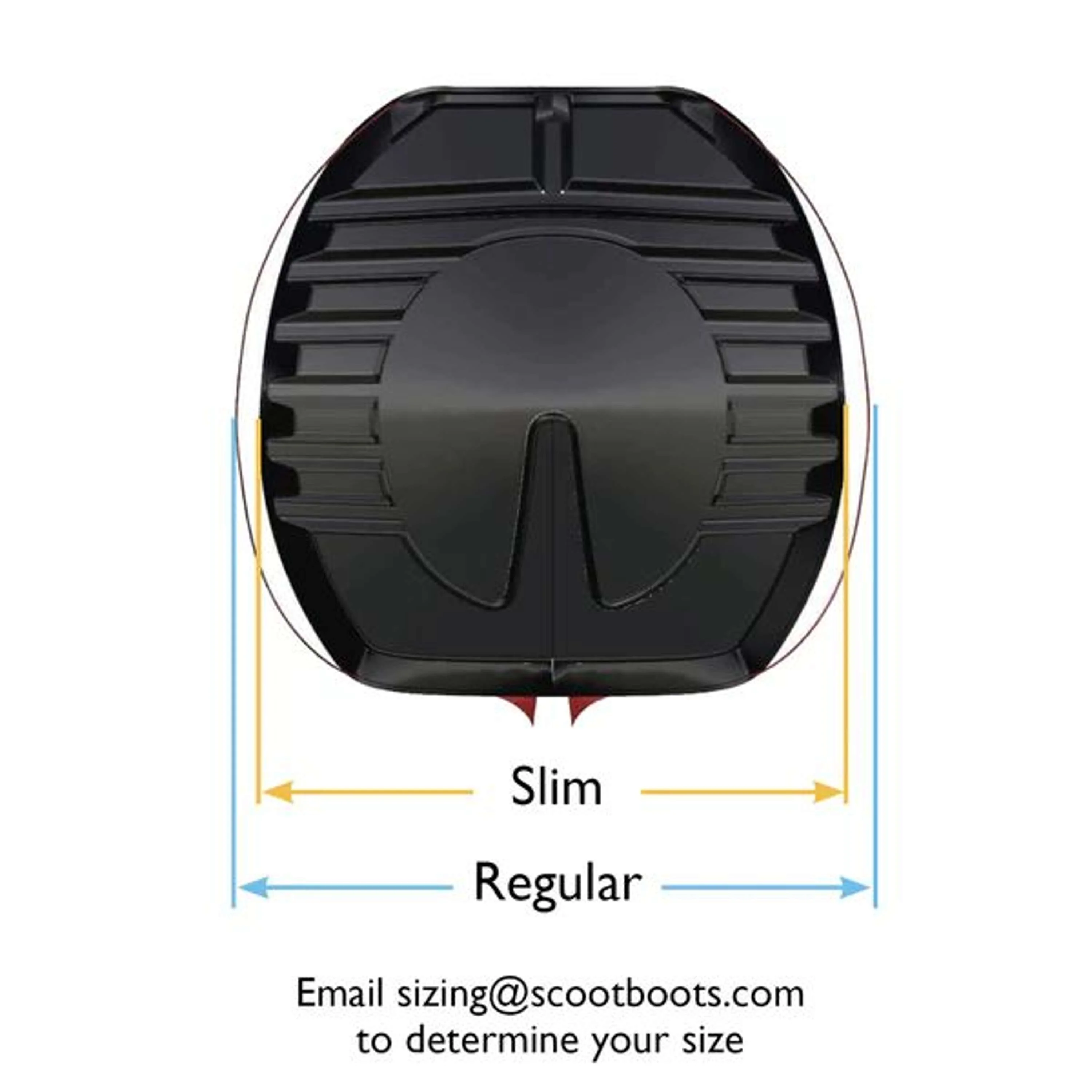 Scoot Boot Hipposandale Regular Single Noir - Image 4
