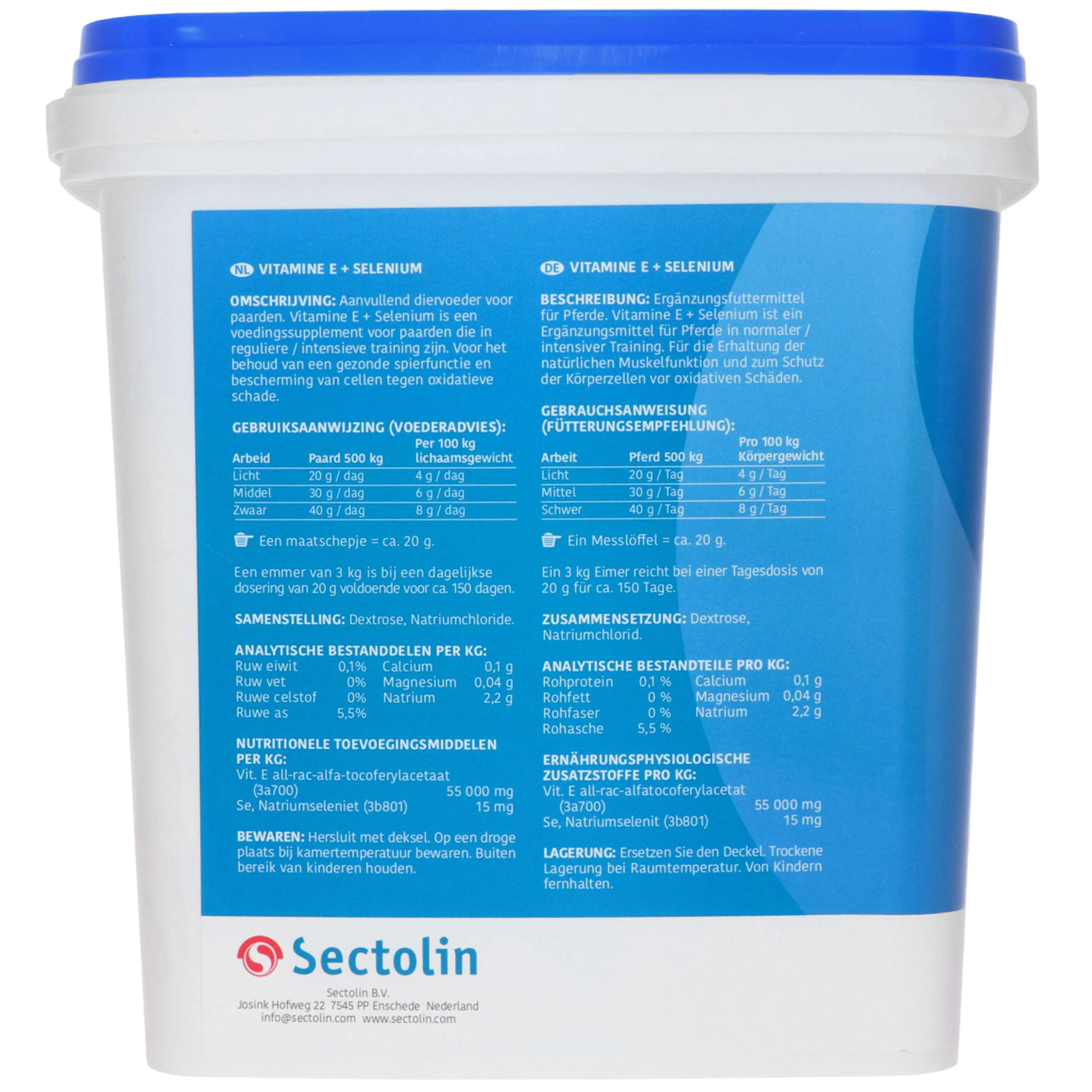 Sectolin Vitamine E + Sélénium Equivital - Image 2