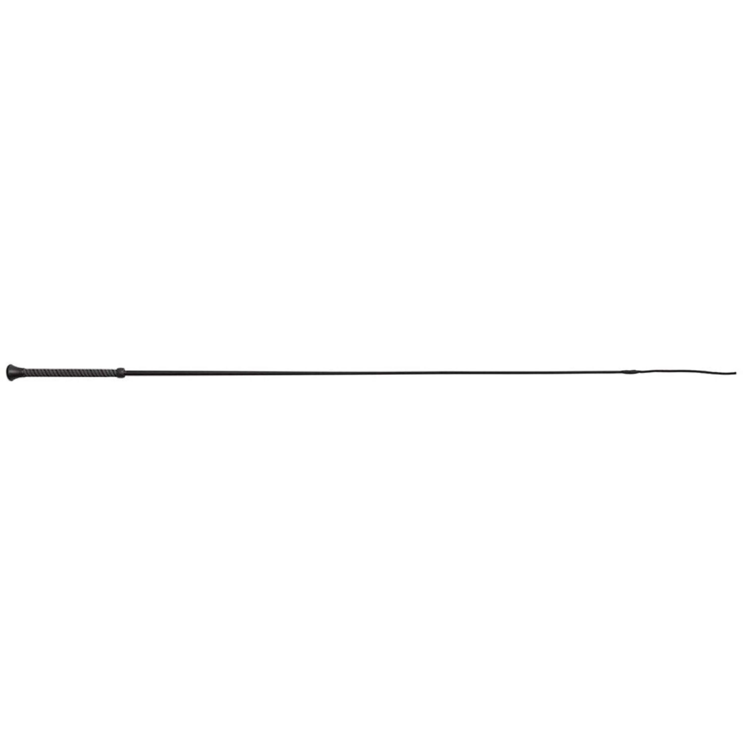 Shires Cravache de Dressage Rubber Grip Noir - Image 2