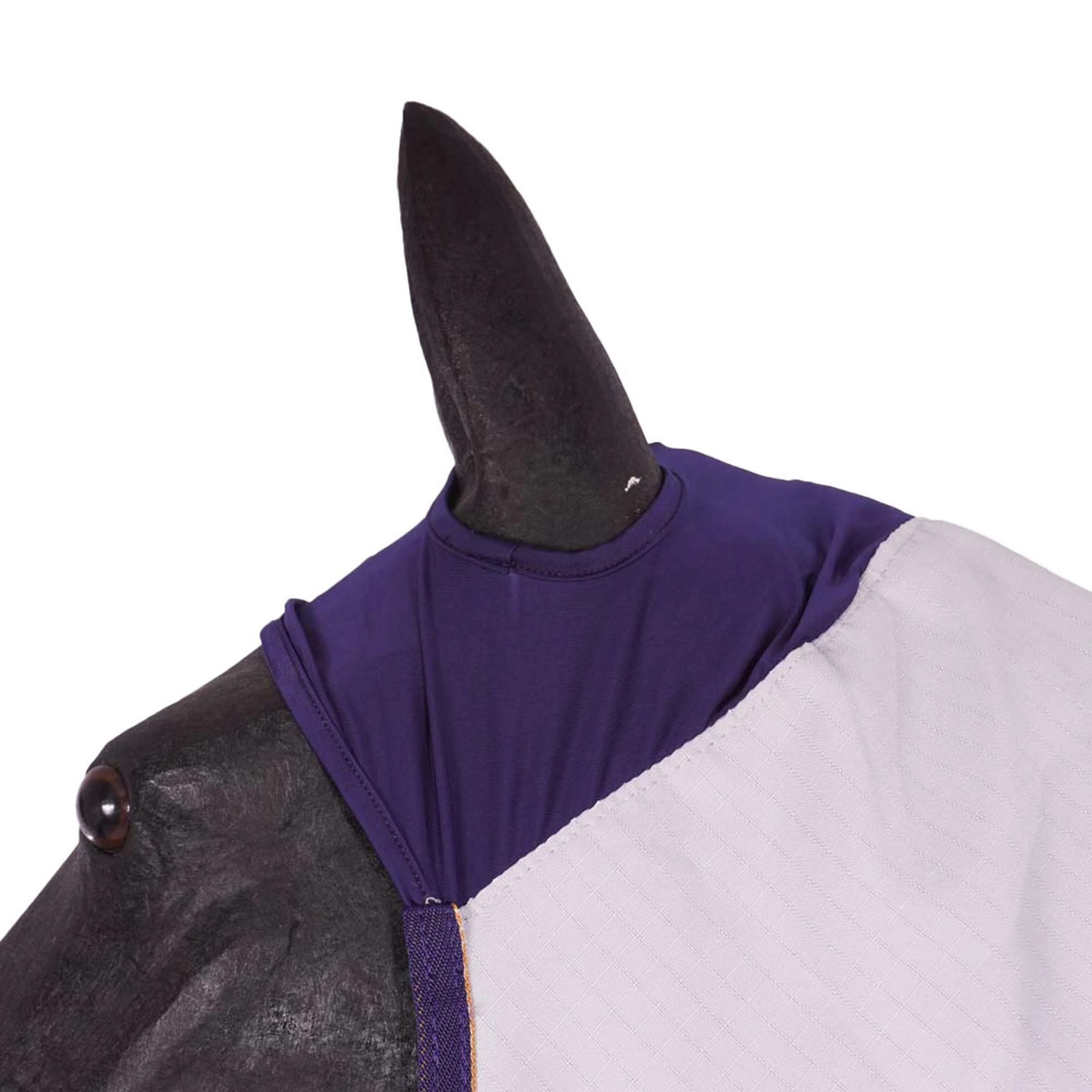 Shires Couverture Anti-Mouches Highlander Plus Sun Shade Combo Gris - Image 5