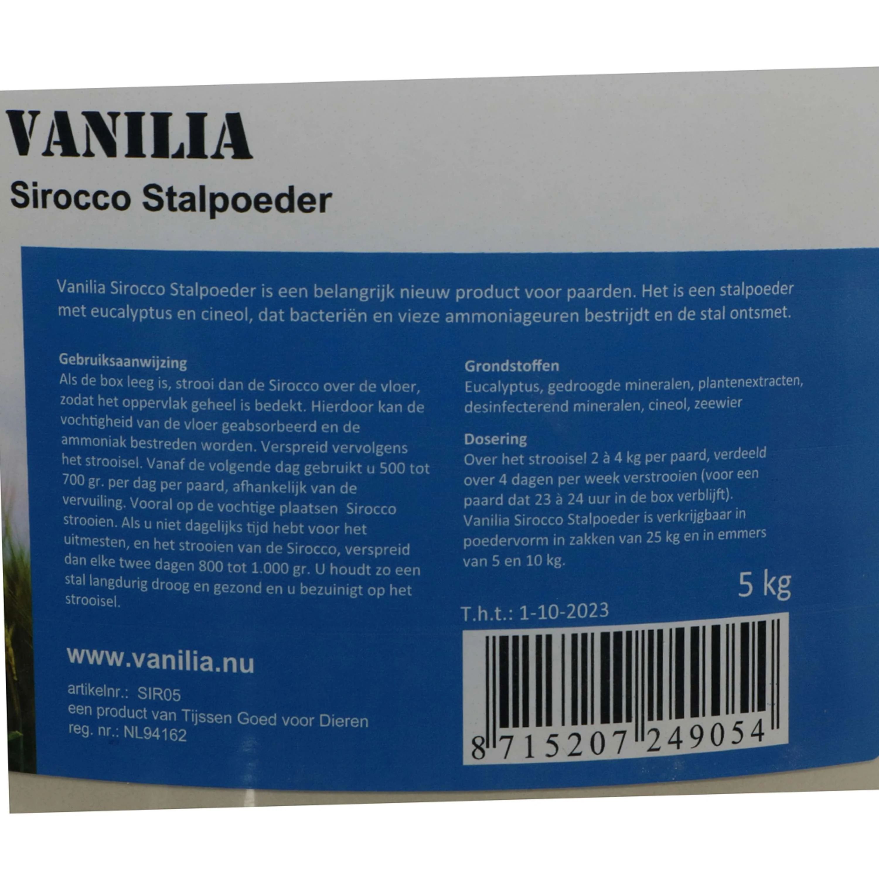 Sirocco Stal poeder poudre stable - Image 2