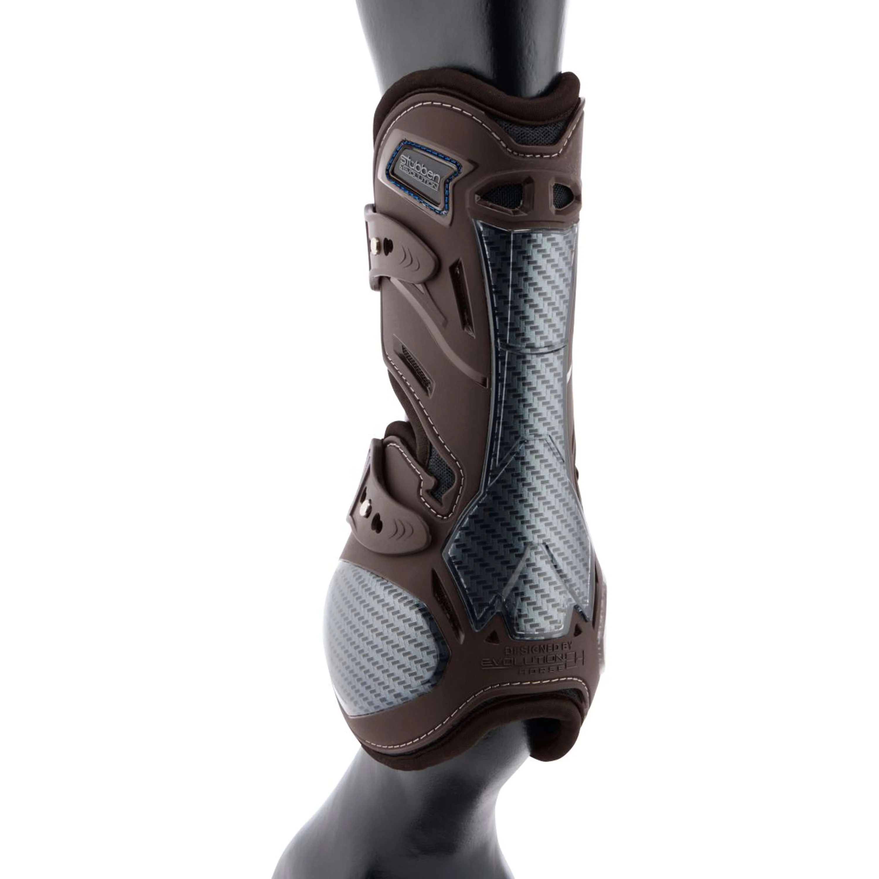 Stübben Protèges-Tendons Hybrid Carbon Marron - Image 2