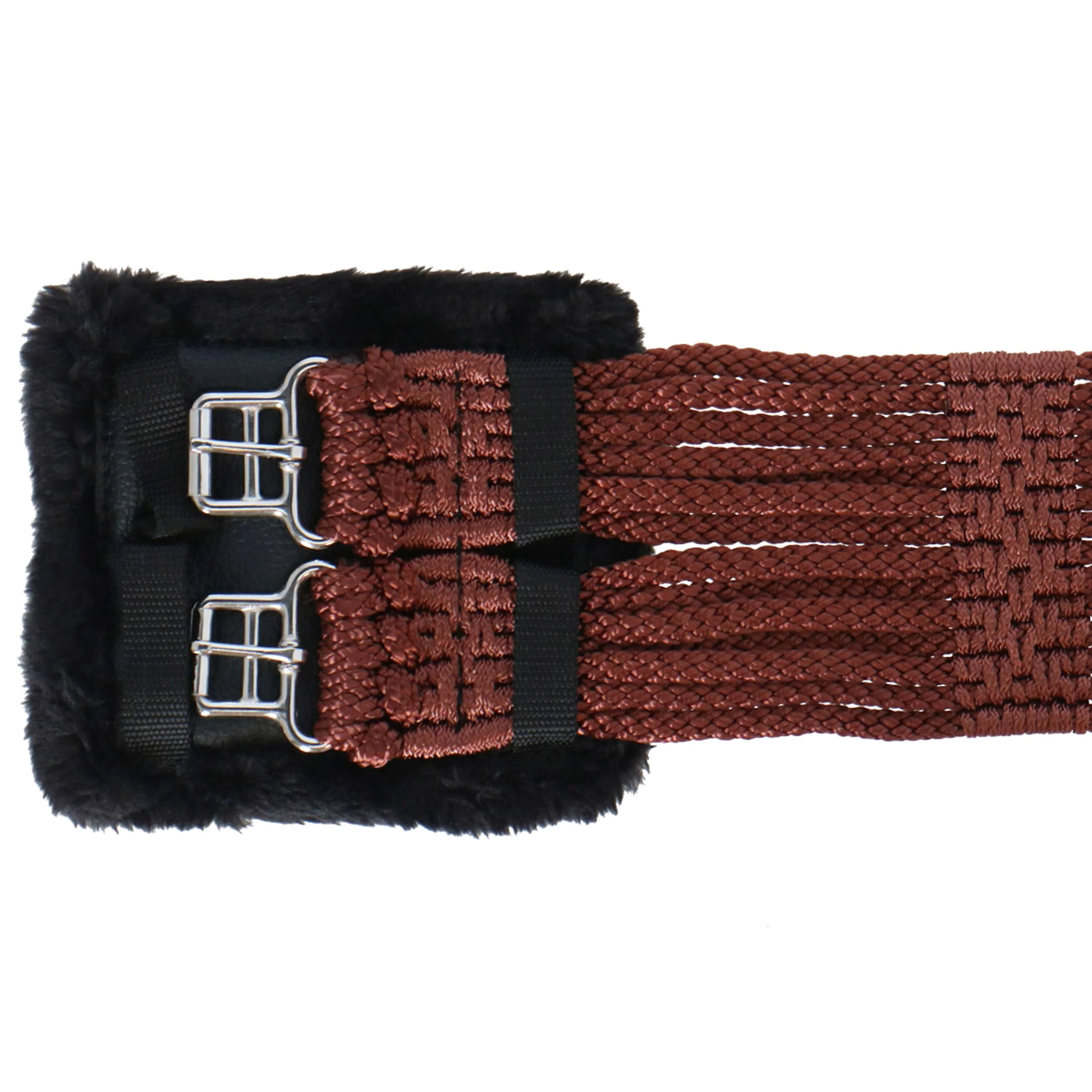 Stübben Sangle de Cordon avec Boucles en Acier Inoxydable Rembourrées Marron - Image 3