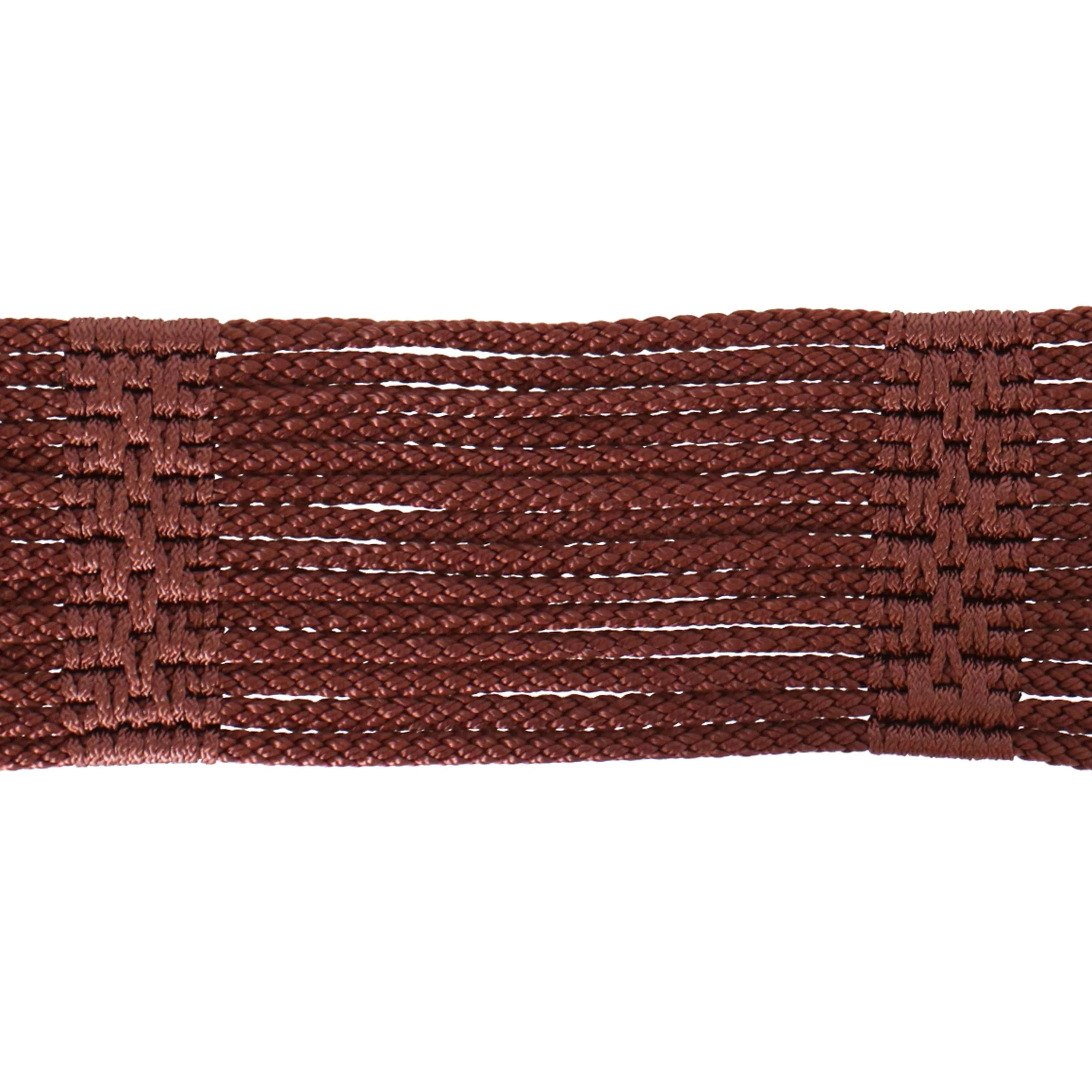 Stübben Sangle de Cordon avec Boucles en Acier Inoxydable Rembourrées Marron - Image 4