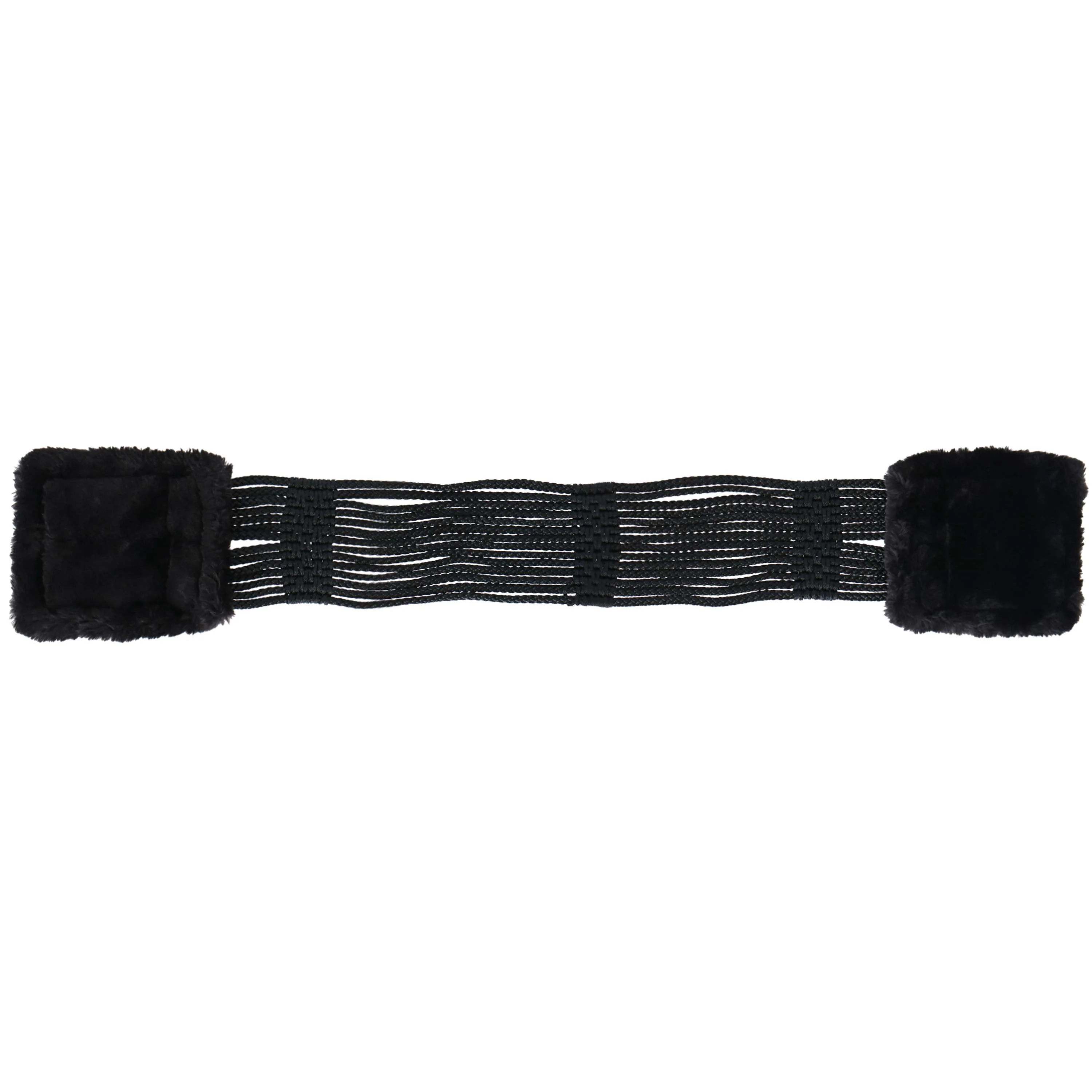 Stübben Sangle de Cordon avec Boucles en Acier Inoxydable Rembourrées Noir - Image 2
