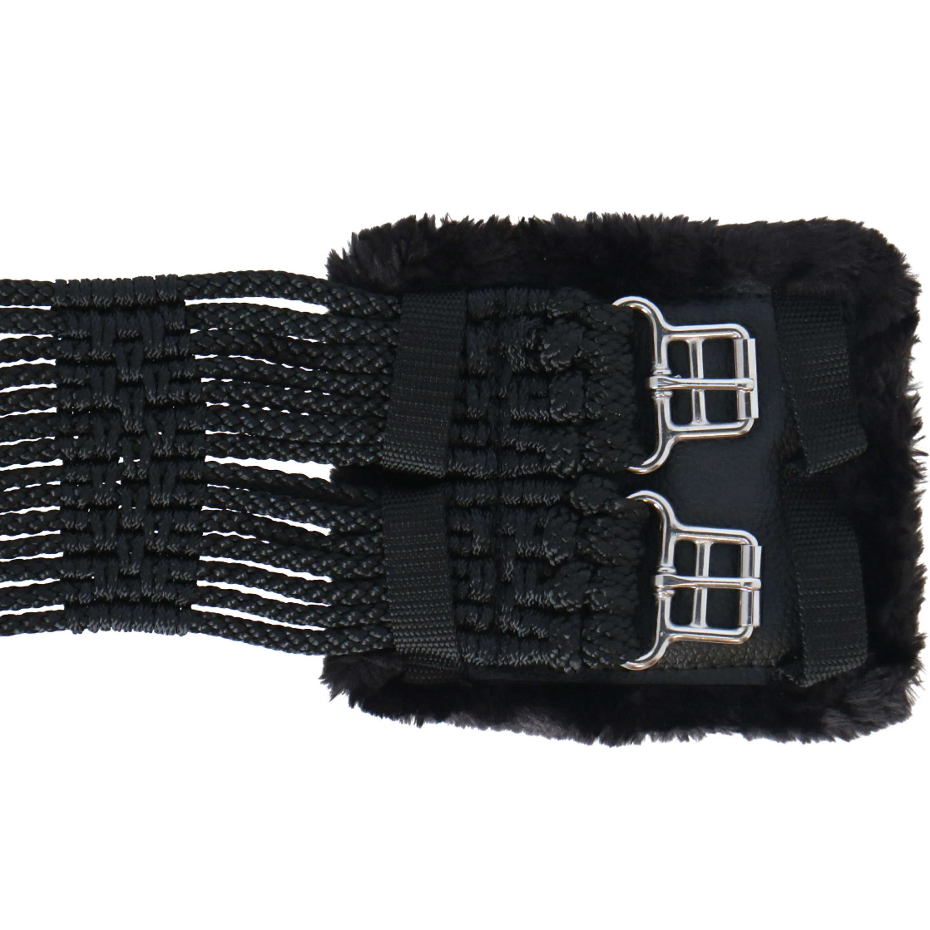 Stübben Sangle de Cordon avec Boucles en Acier Inoxydable Rembourrées Noir - Image 5