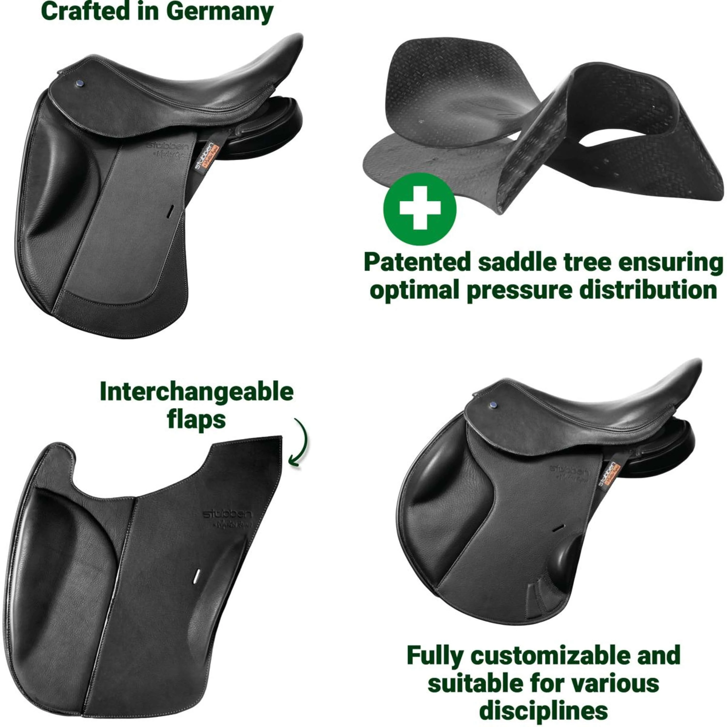 Stübben Selle de Saut REVsport Noir - Image 2