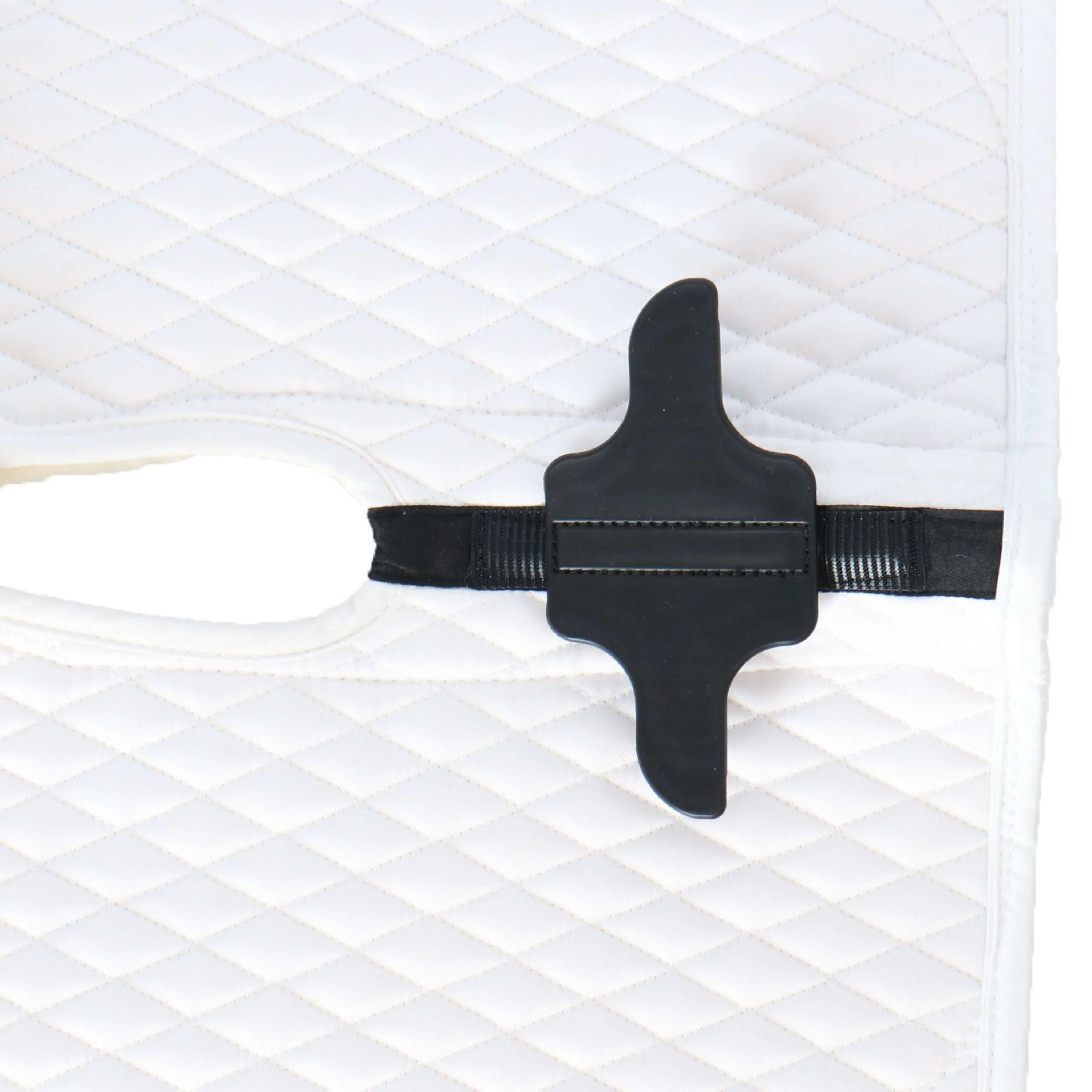 Stübben Tapis de Selle Streamline Dressage Peau dÁgneau Blanc - Image 12