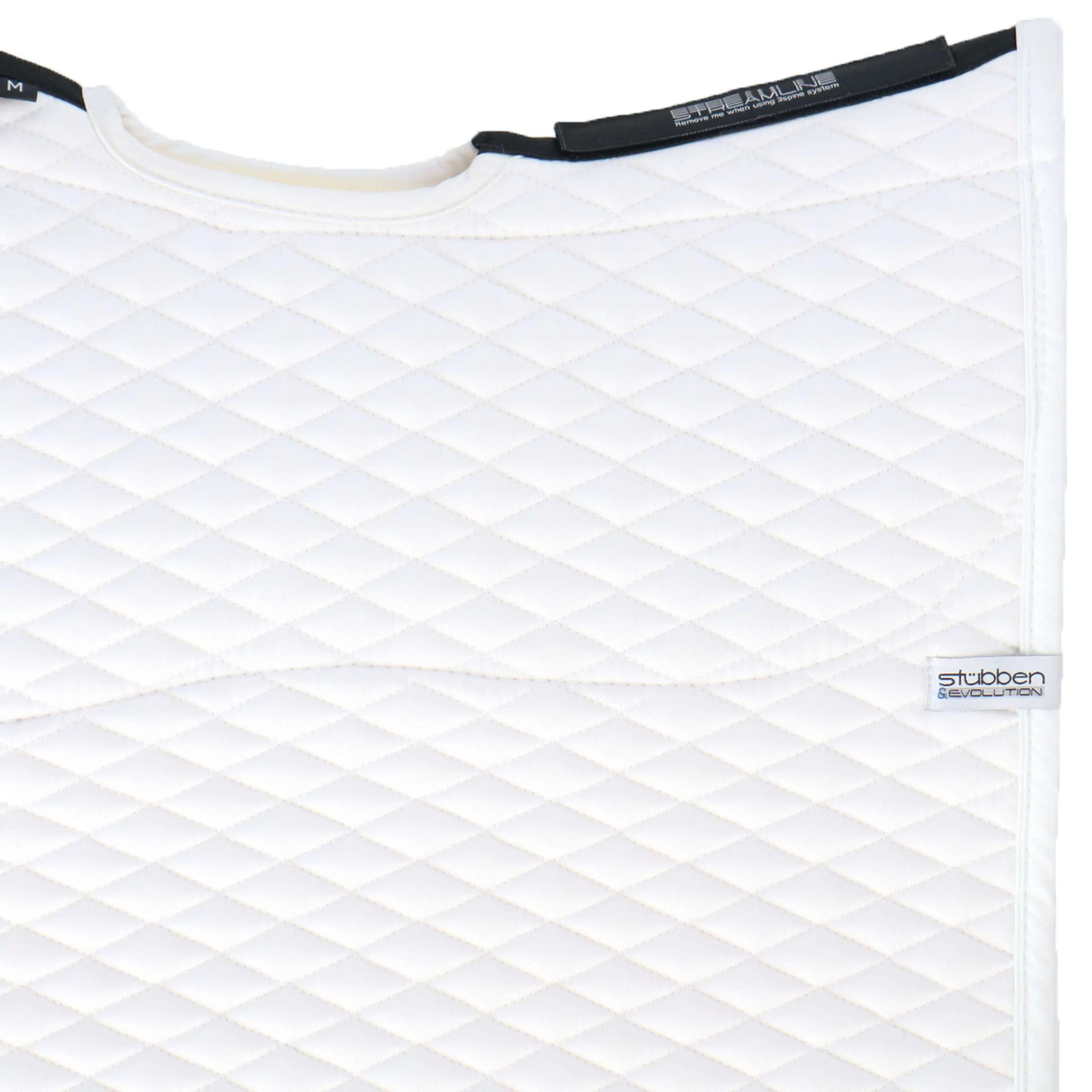 Stübben Tapis de Selle Streamline Dressage Peau dÁgneau Blanc - Image 9