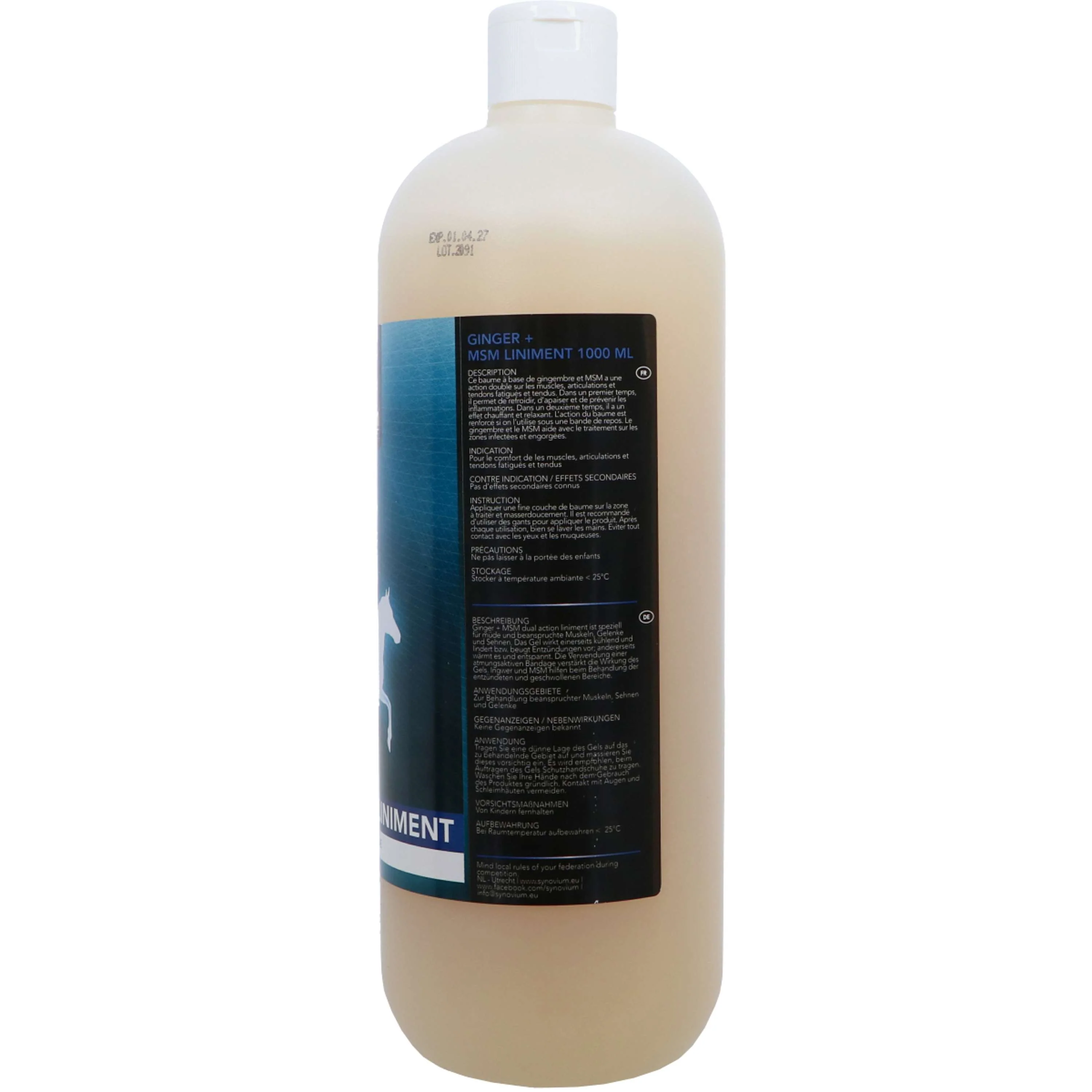 Synovium Liniment MSM Gingembre - Image 5