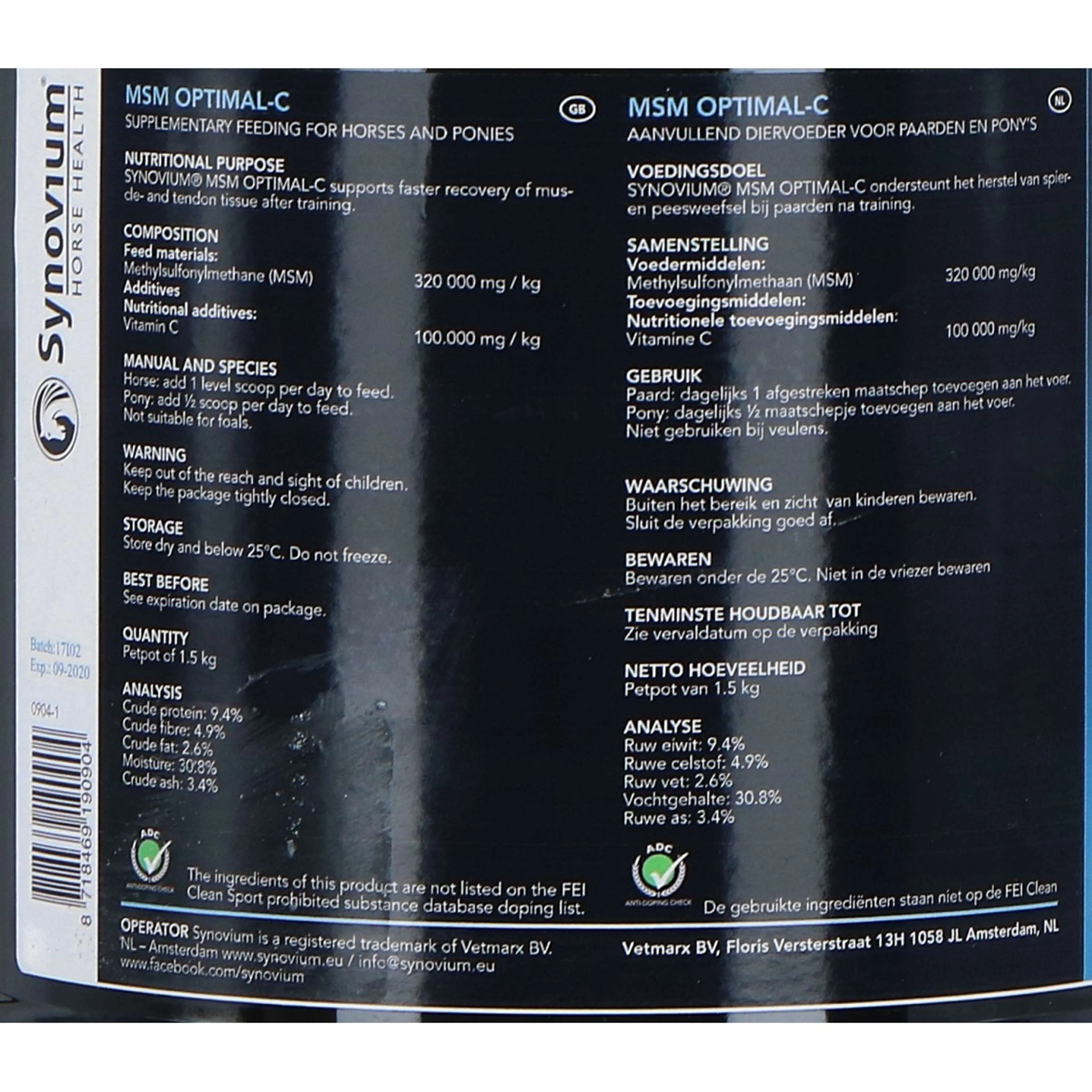 Synovium MSM Optimal-C - Image 6