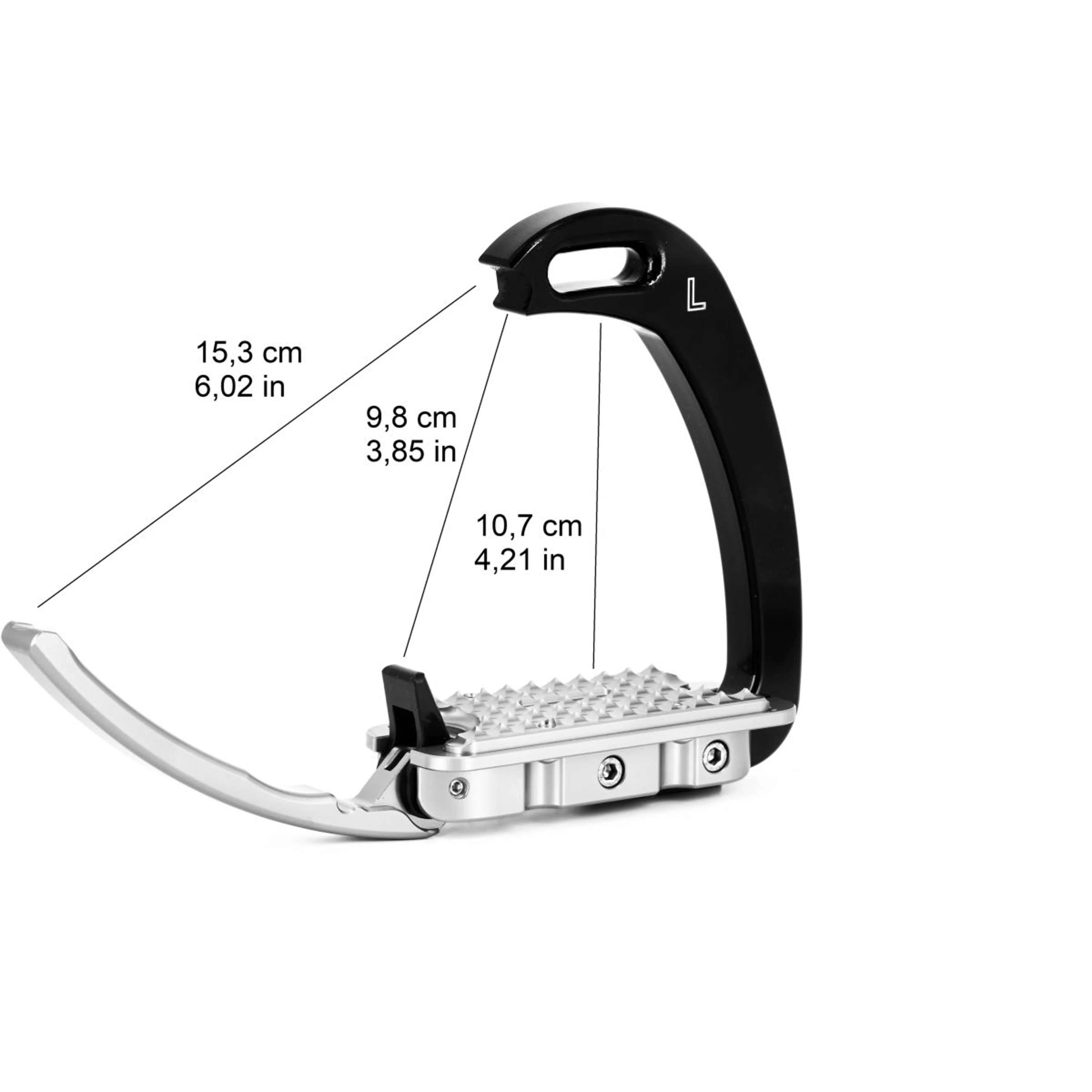 Tech Stirrups Étrier Venice Children Argent/Argent - Image 2