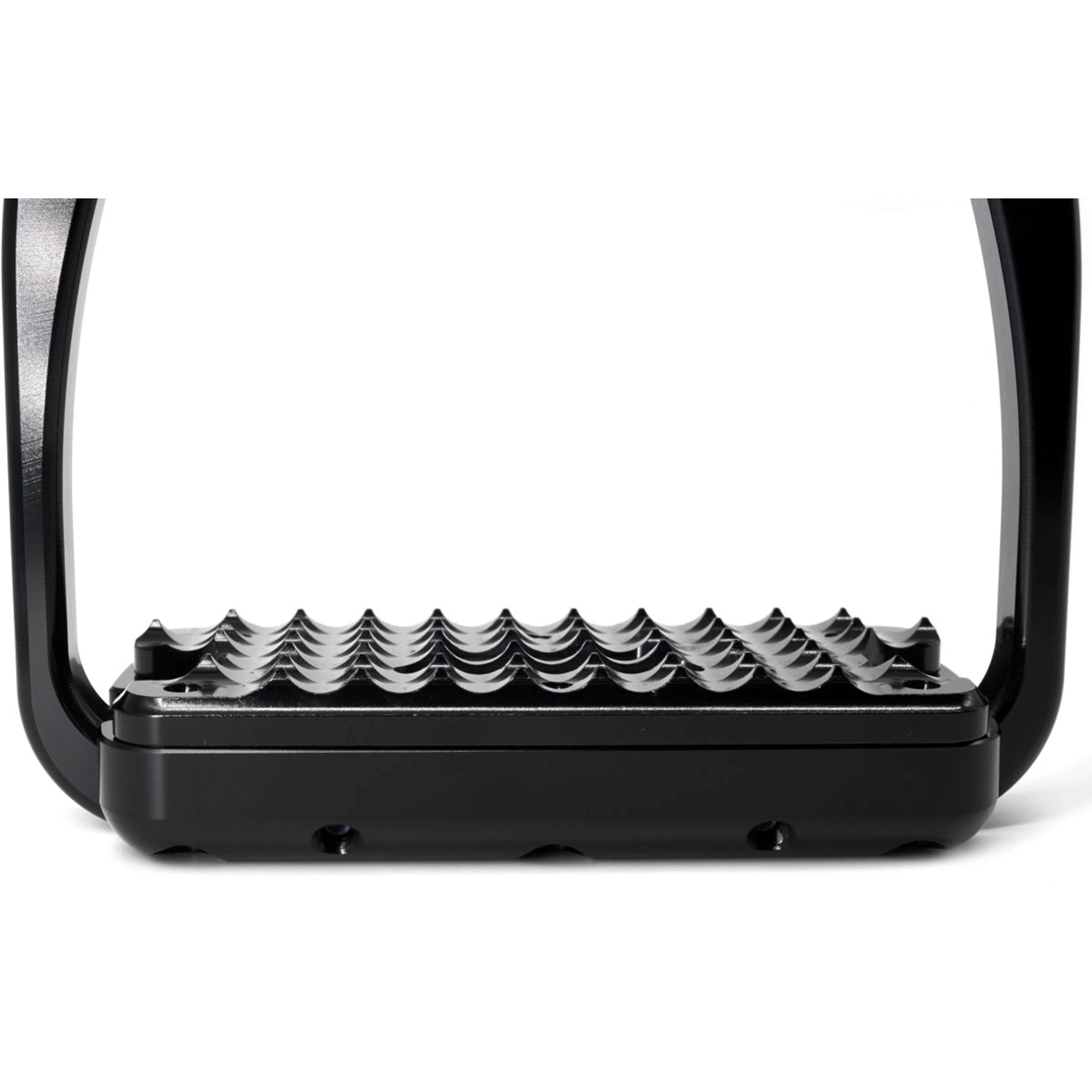 Tech Stirrups Étriers Capri Classic Dressage Noir - Image 2