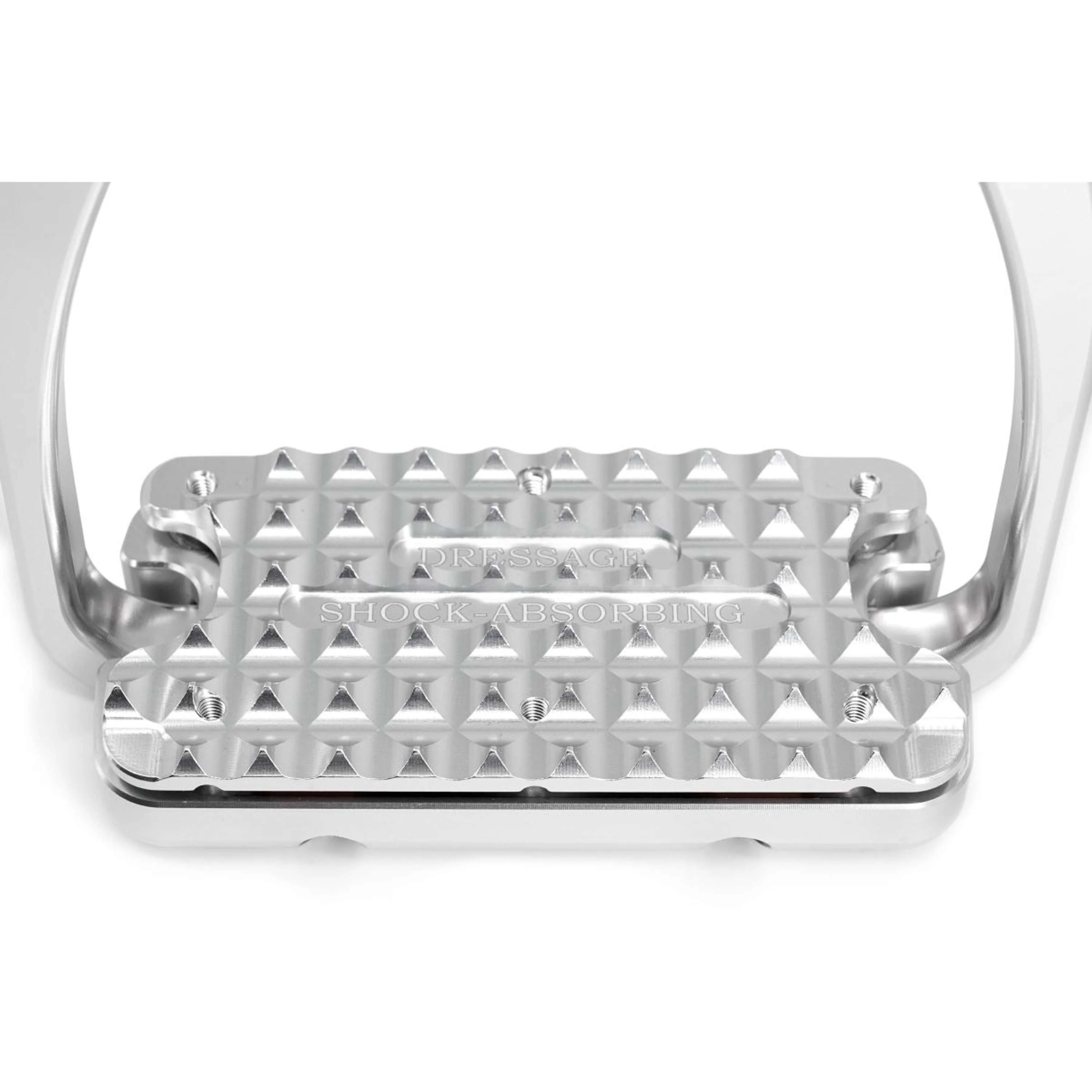 Tech Stirrups Étriers Capri Plus Dressage Argent - Image 3