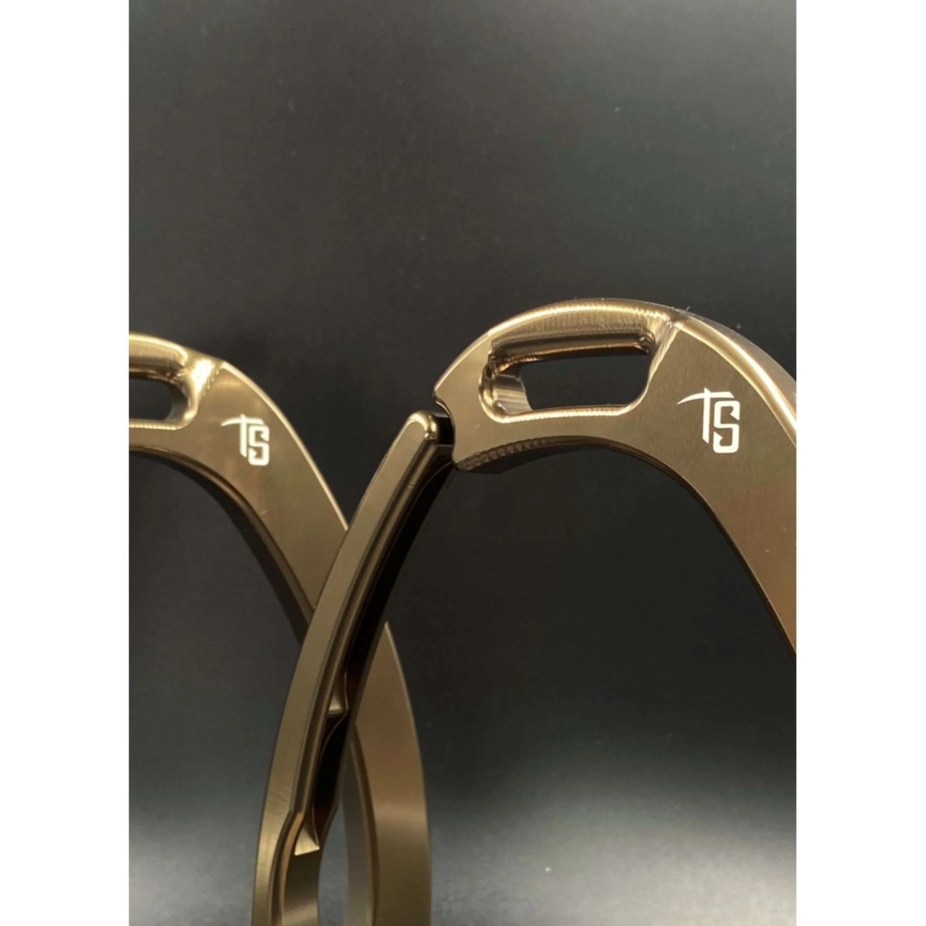 Tech Stirrups Étriers Venice Plus EVO Marron - Image 2