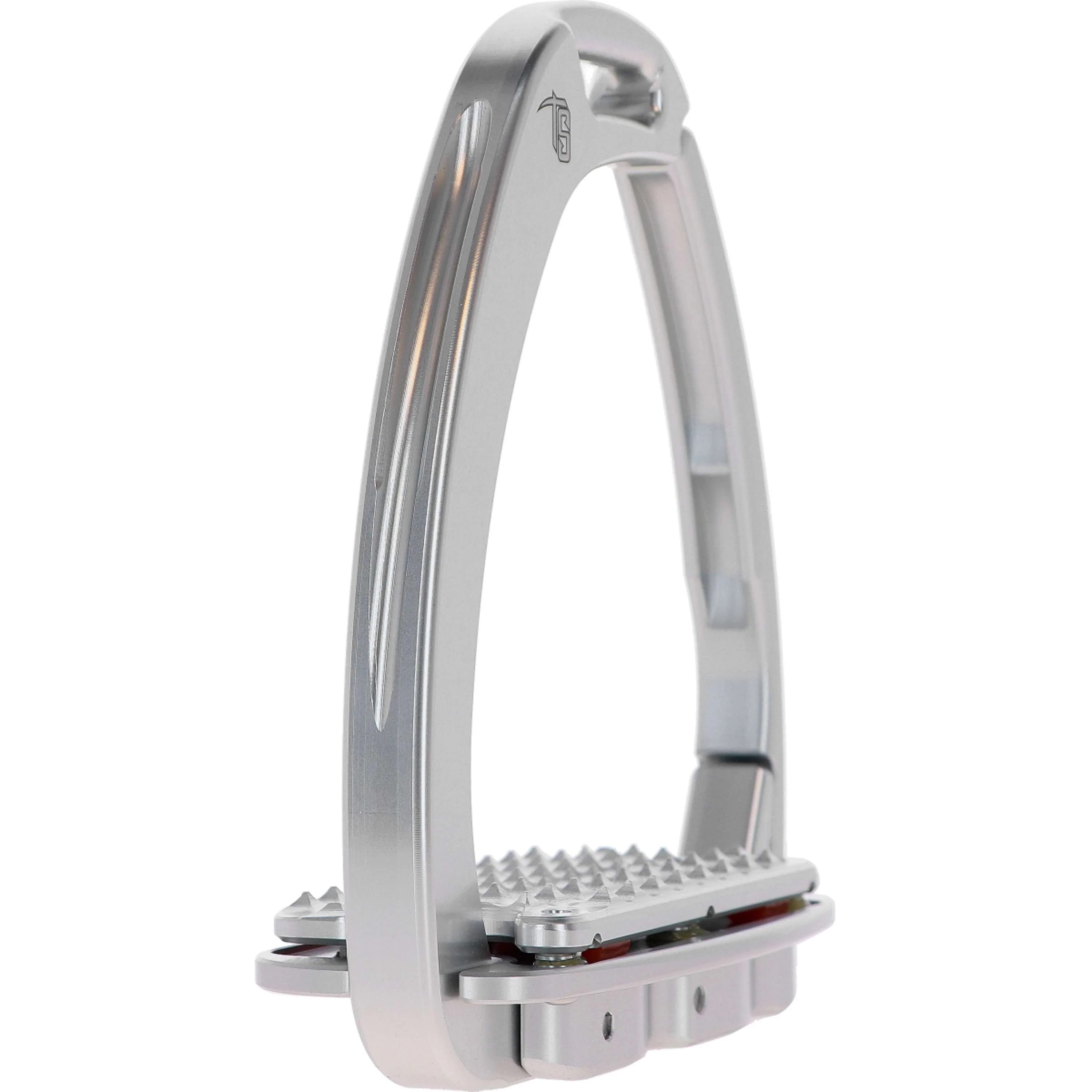Tech Stirrups Étriers Venice Plus Swarovski Dressage Argent/Argent - Image 6