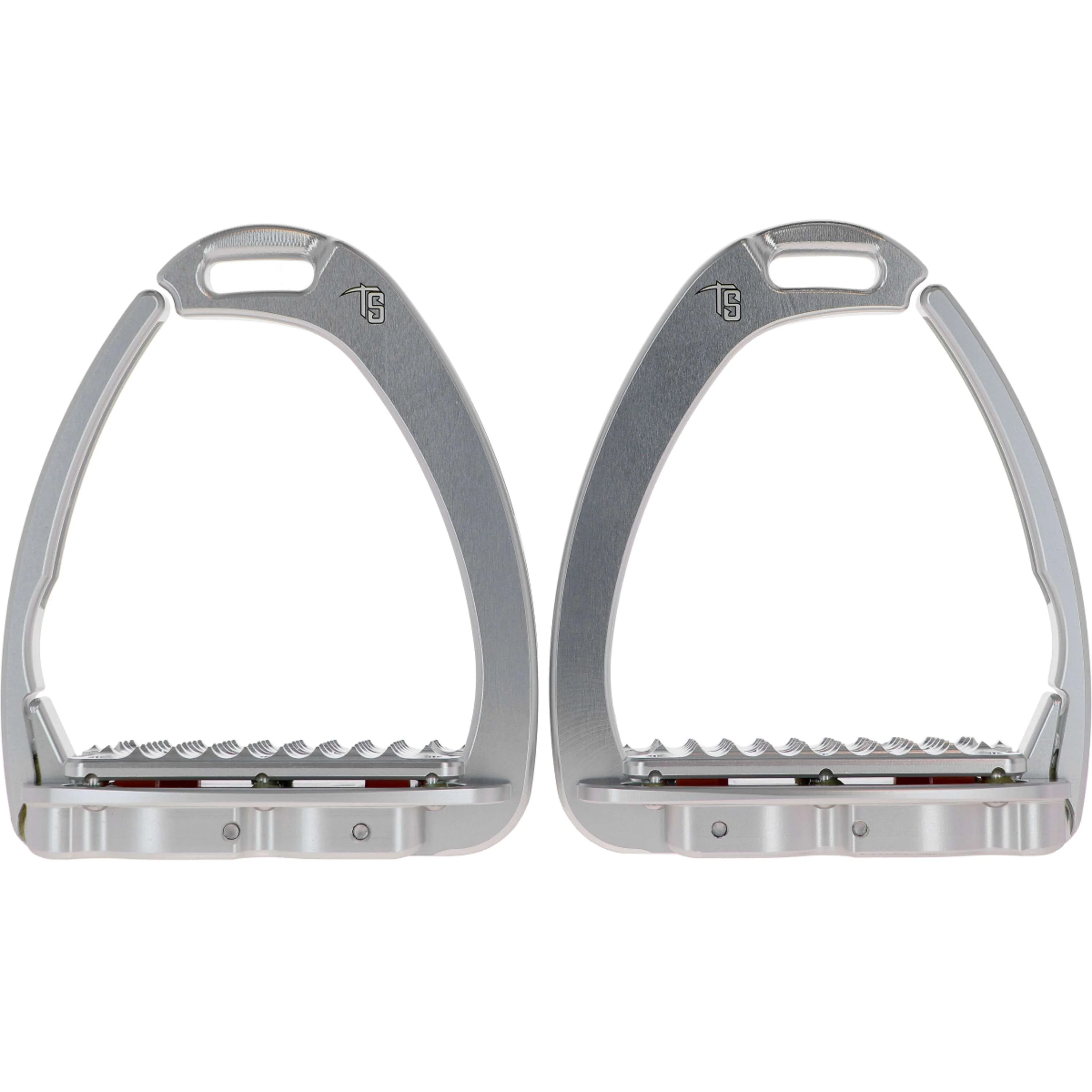 Tech Stirrups Étriers Venice Plus Swarovski Dressage Argent/Argent - Image 9