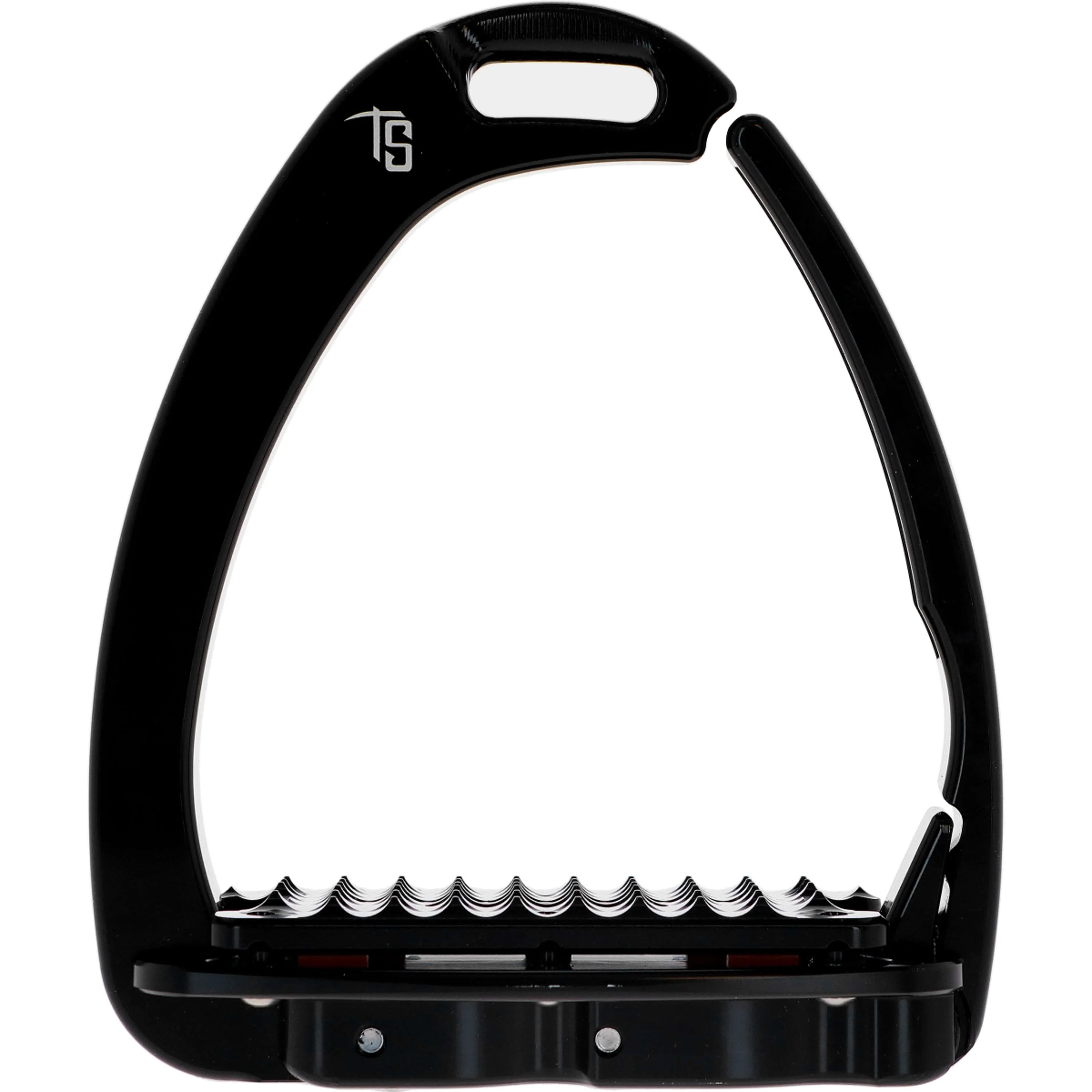 Tech Stirrups Étriers Venice Plus Swarovski Dressage Noir/Noir - Image 2