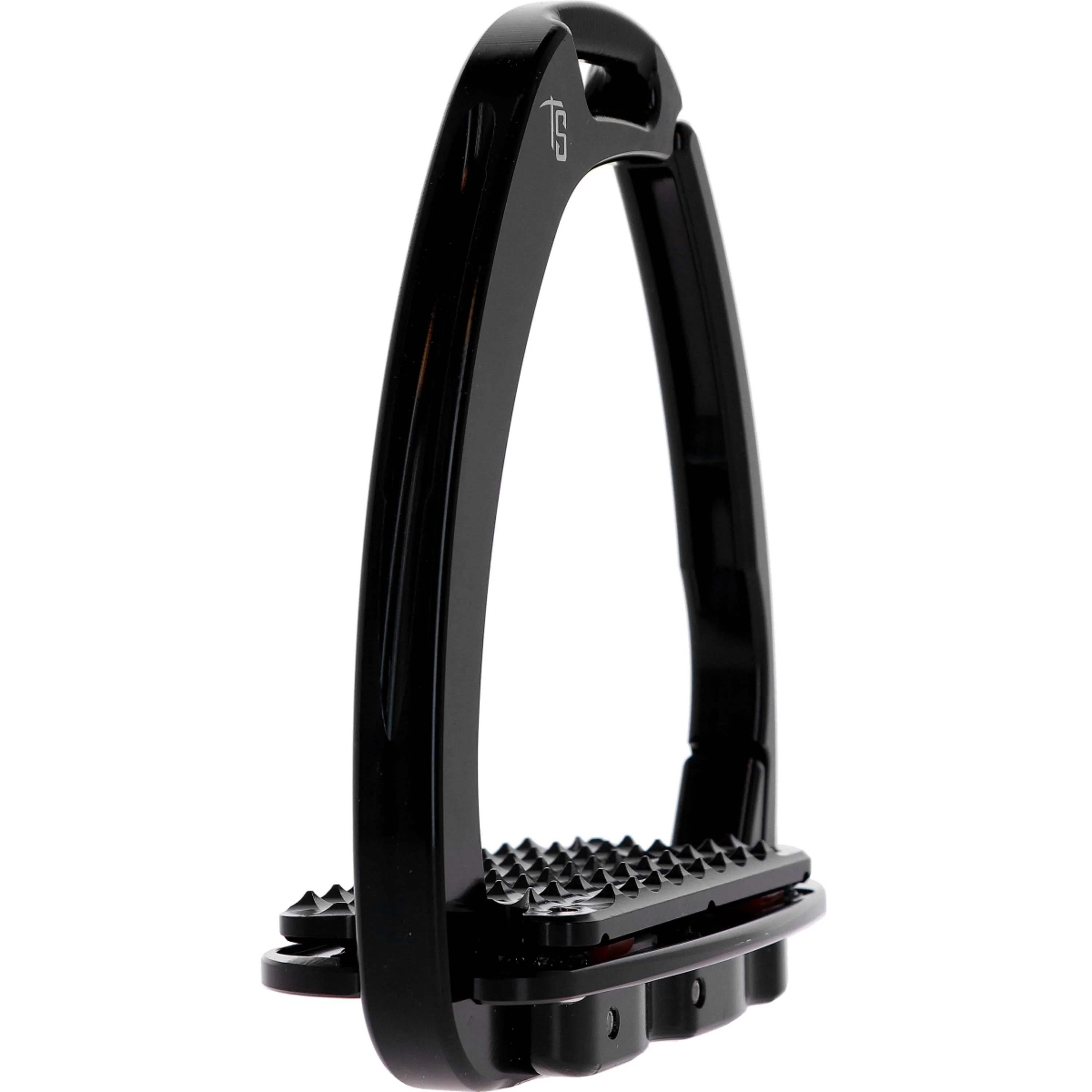 Tech Stirrups Étriers Venice Plus Swarovski Dressage Noir/Noir - Image 6