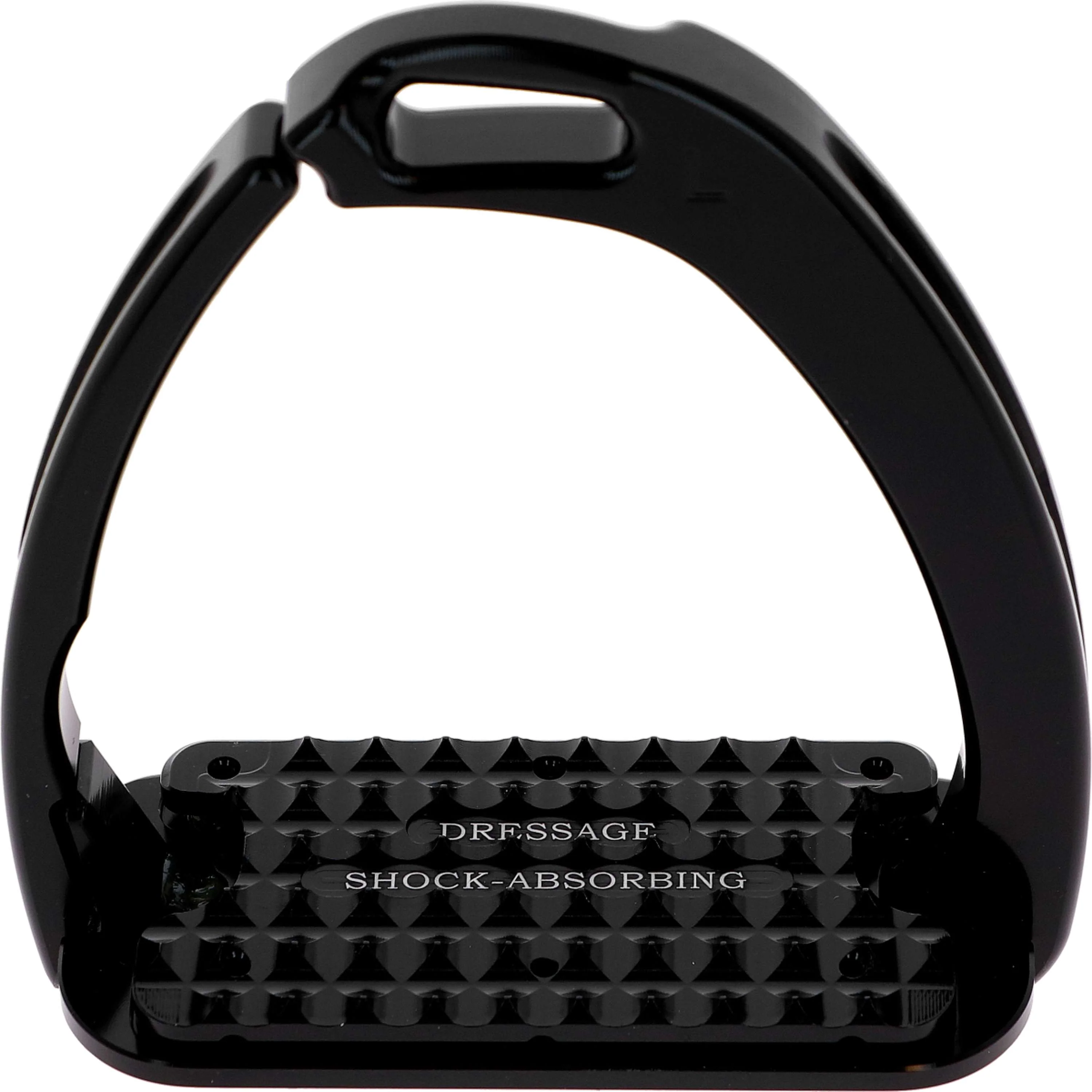 Tech Stirrups Étriers Venice Plus Swarovski Dressage Noir/Noir - Image 7