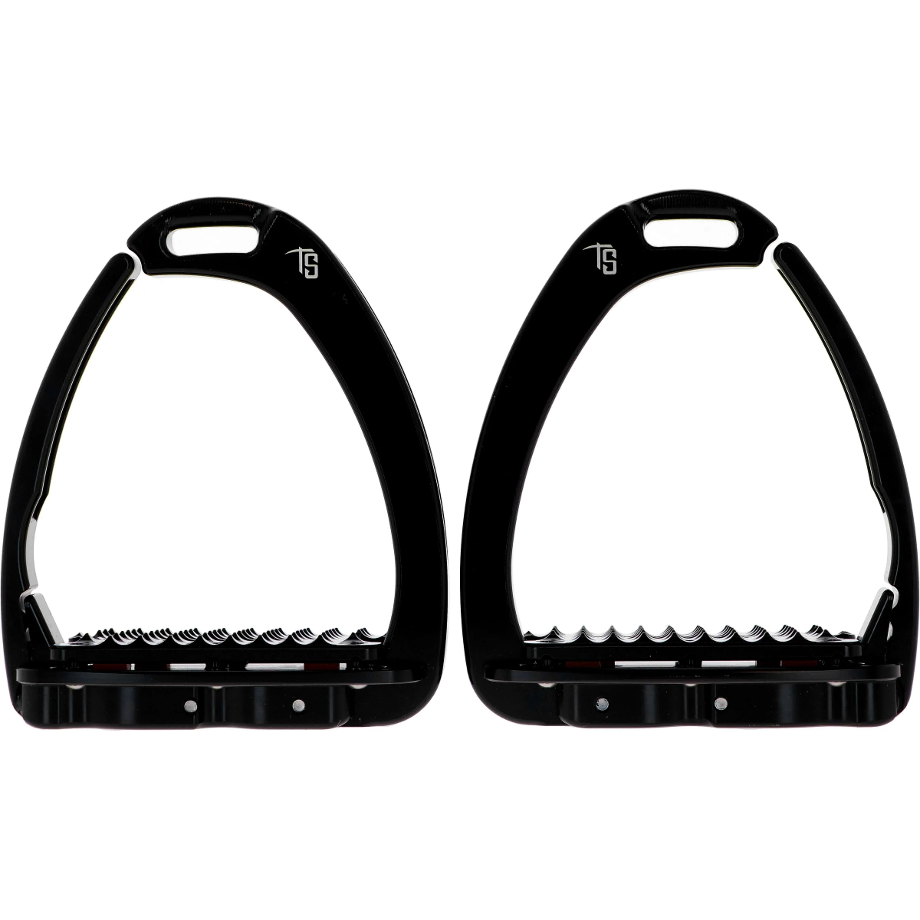 Tech Stirrups Étriers Venice Plus Swarovski Dressage Noir/Noir - Image 9