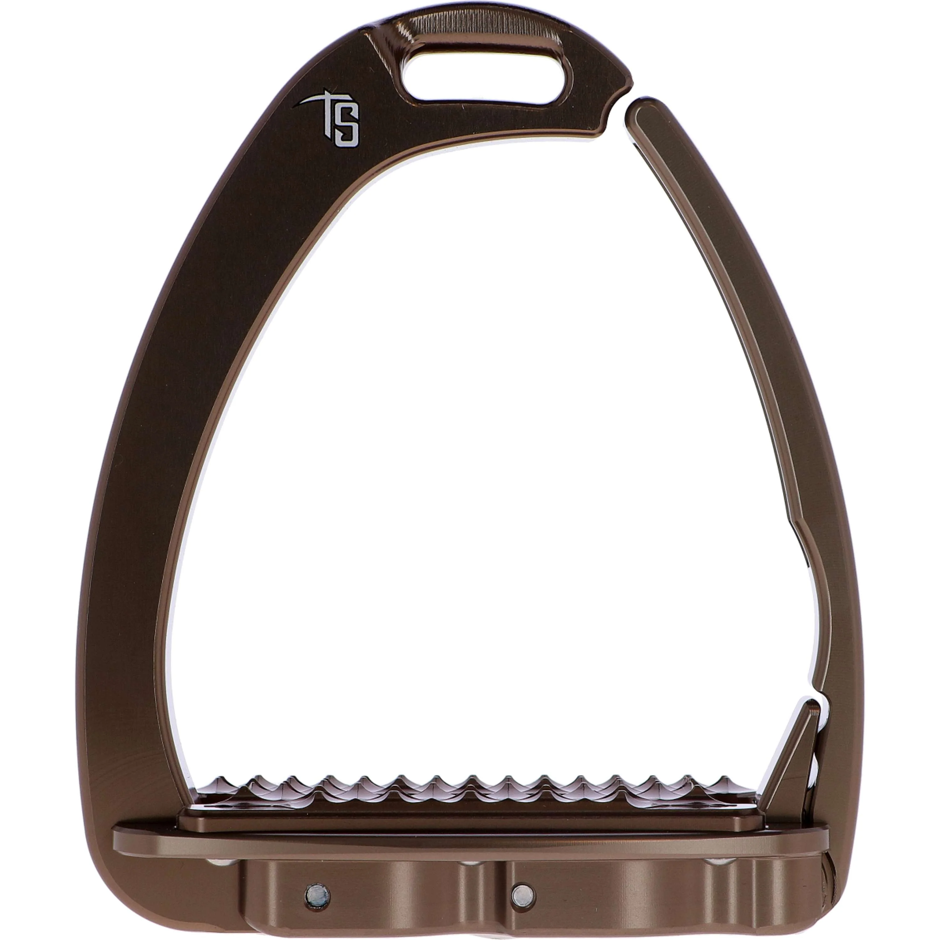 Tech Stirrups Étriers Venice Sloped Evo Swarovski Marron - Image 2
