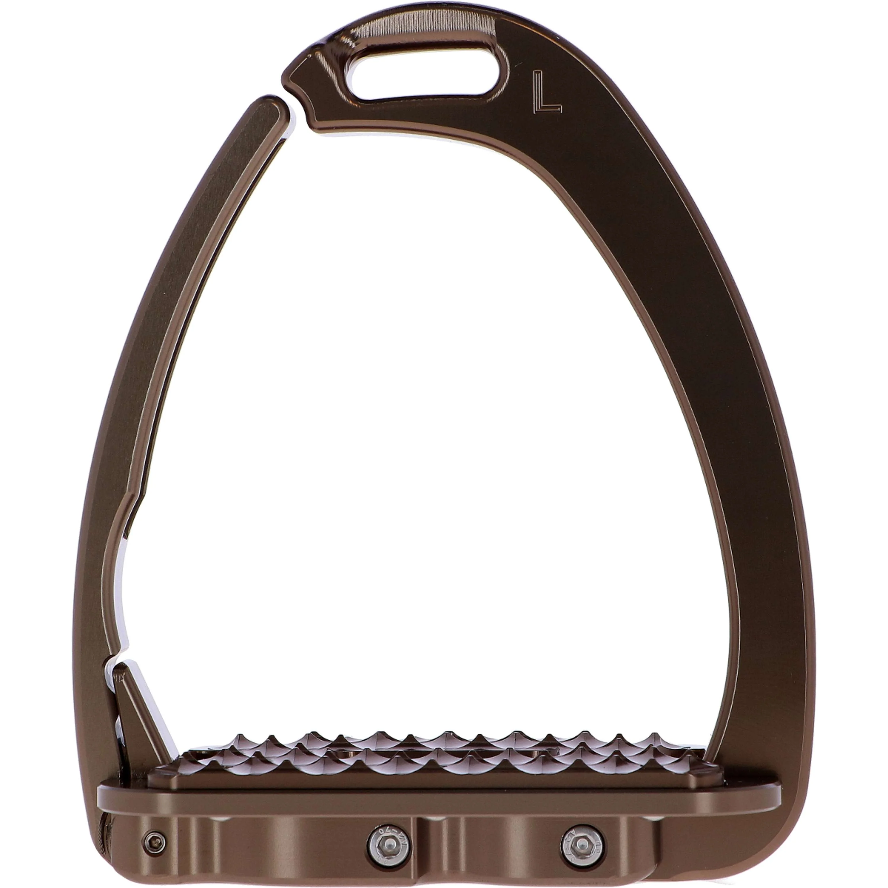 Tech Stirrups Étriers Venice Sloped Evo Swarovski Marron - Image 5