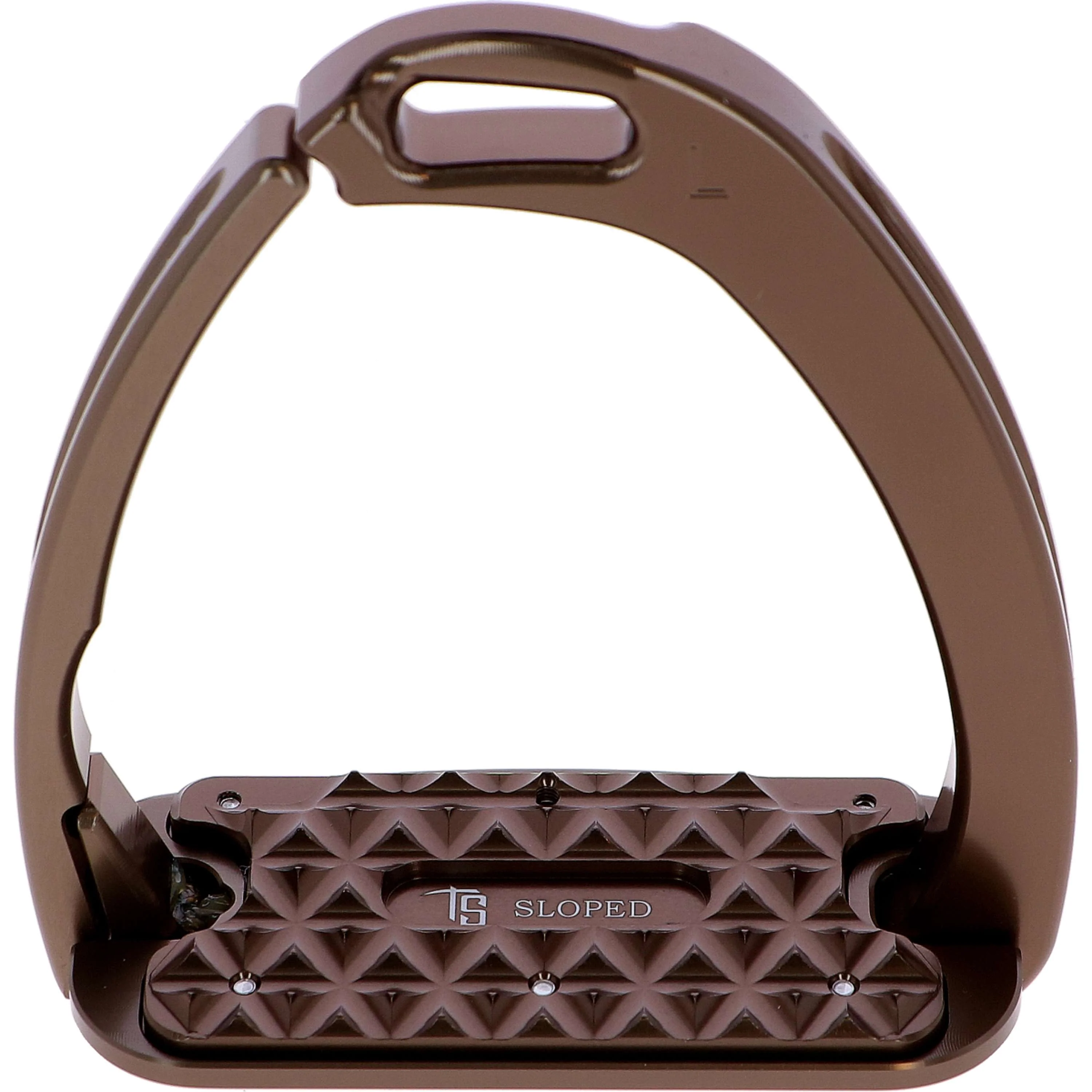 Tech Stirrups Étriers Venice Sloped Evo Swarovski Marron - Image 7