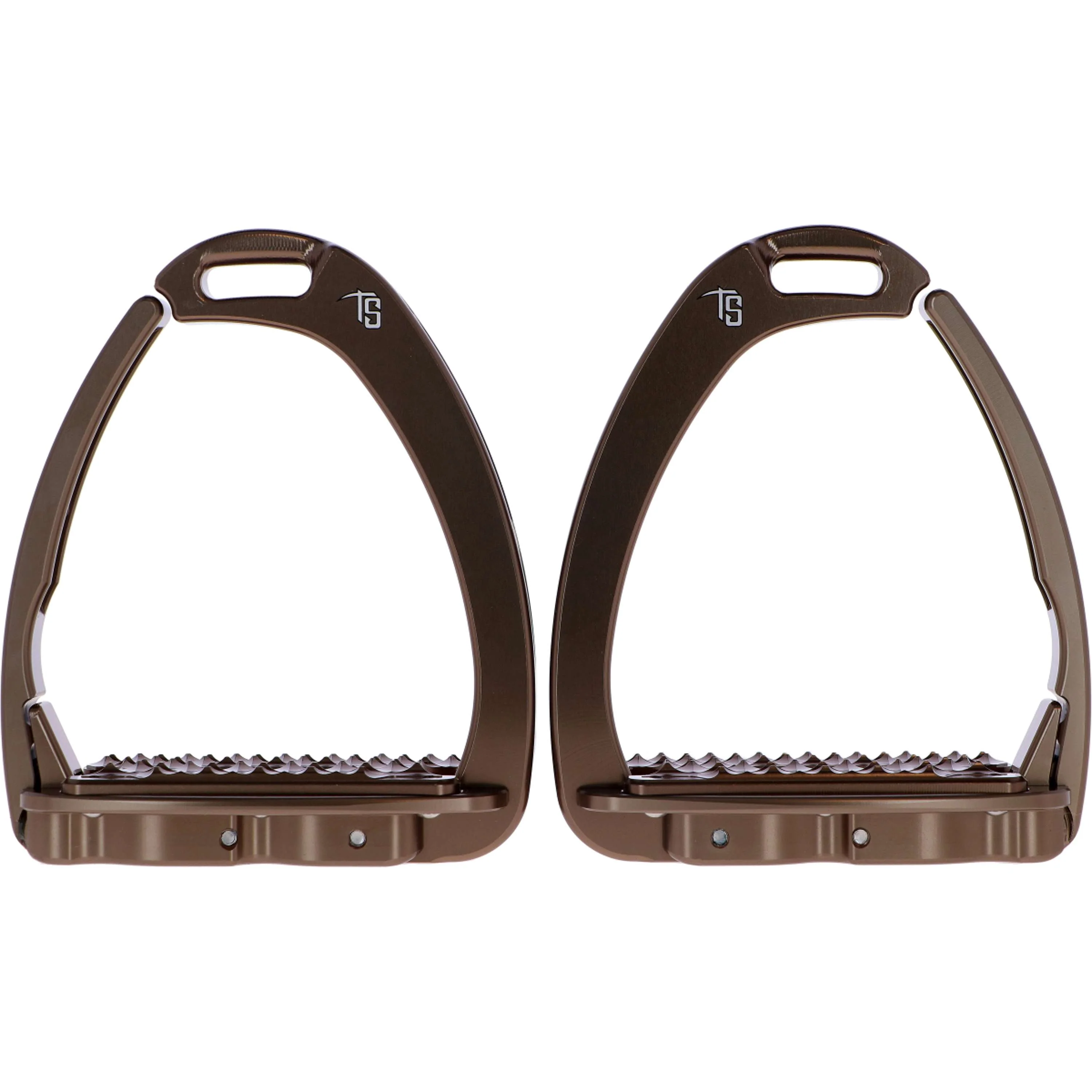 Tech Stirrups Étriers Venice Sloped Evo Swarovski Marron - Image 9
