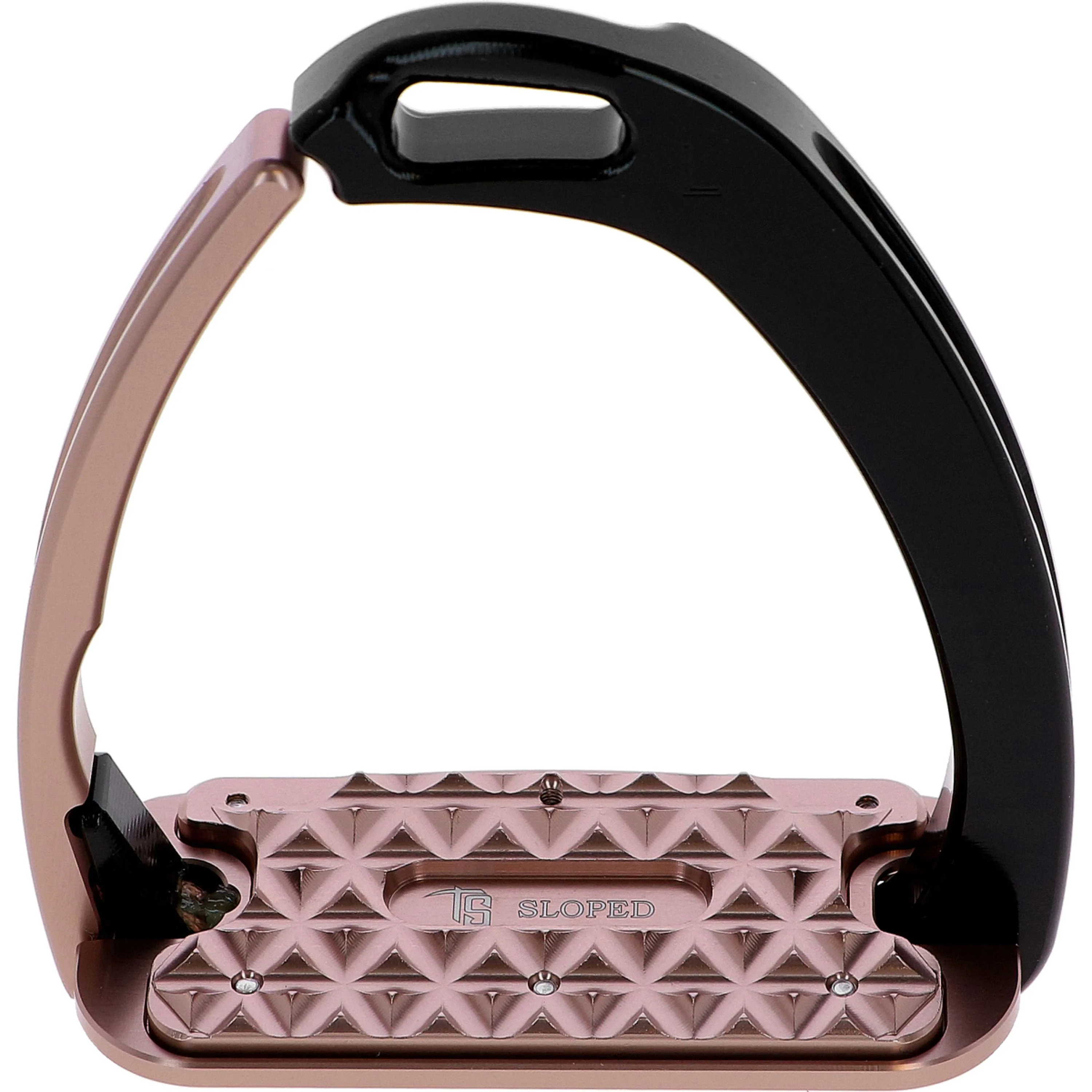 Tech Stirrups Étriers Venice Sloped Evo Swarovski Noir/Or rose - Image 7