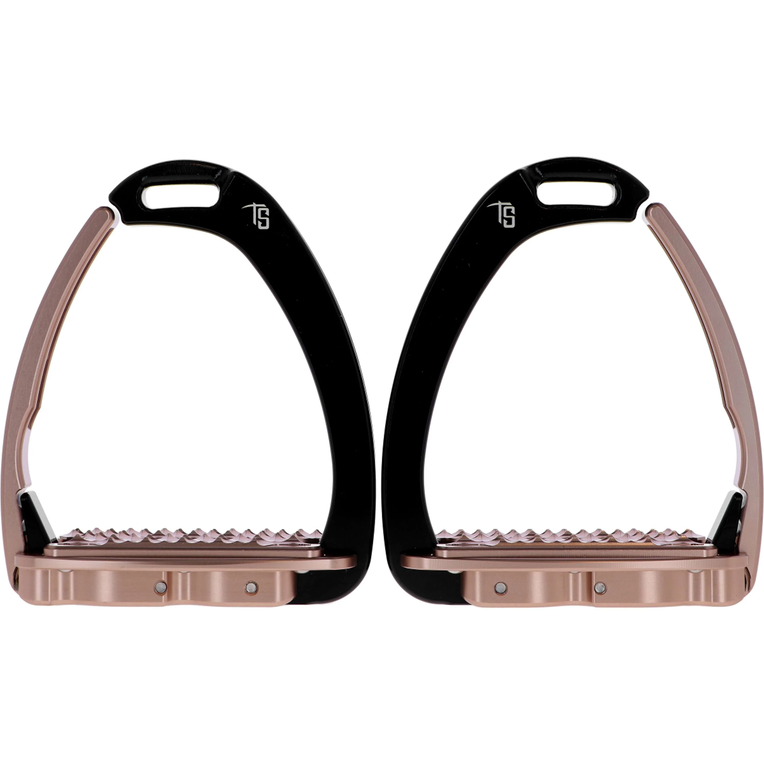 Tech Stirrups Étriers Venice Sloped Evo Swarovski Noir/Or rose - Image 9