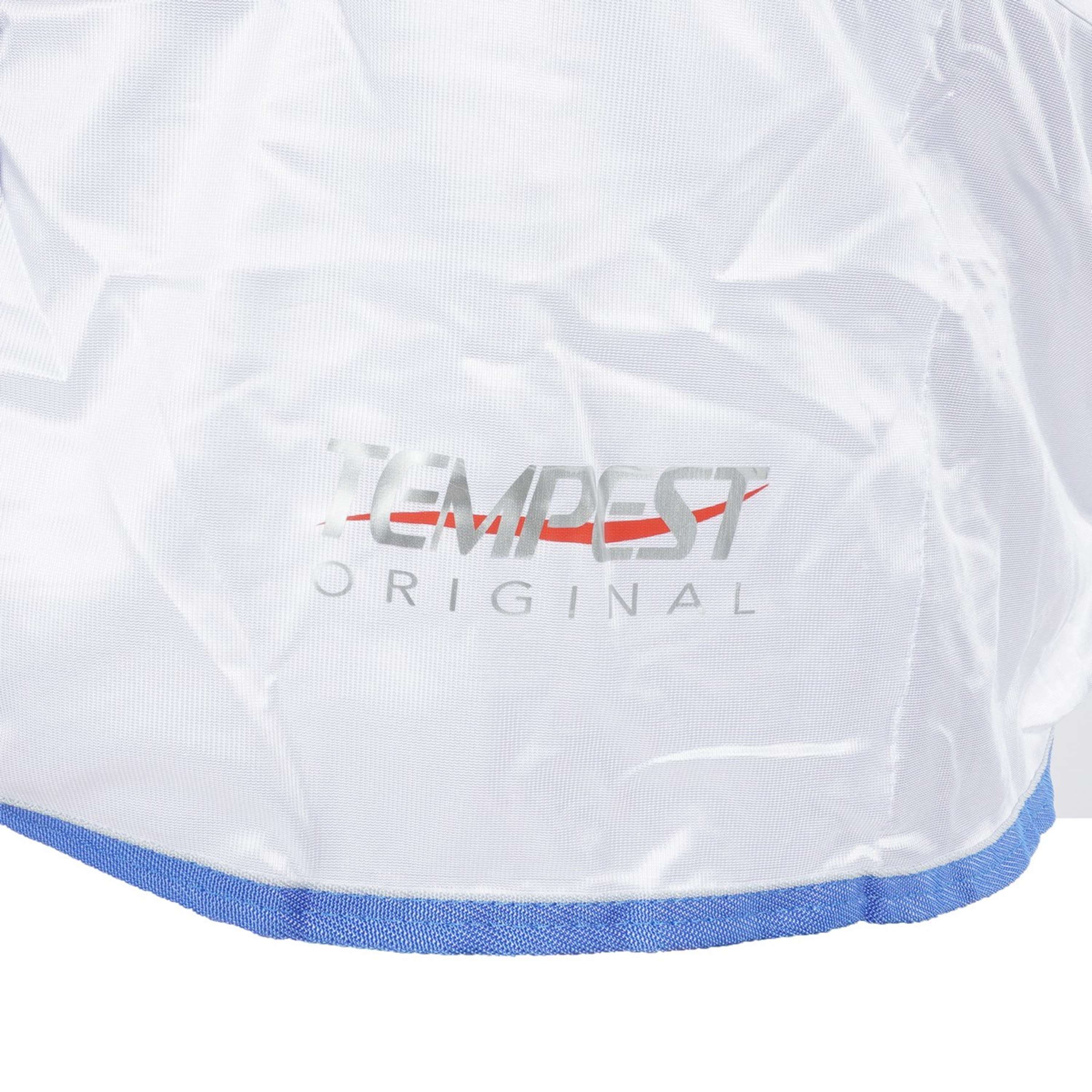 Tempest Original by Shires Couverture Anti-Mouches Fly Combo Blanc - Image 5