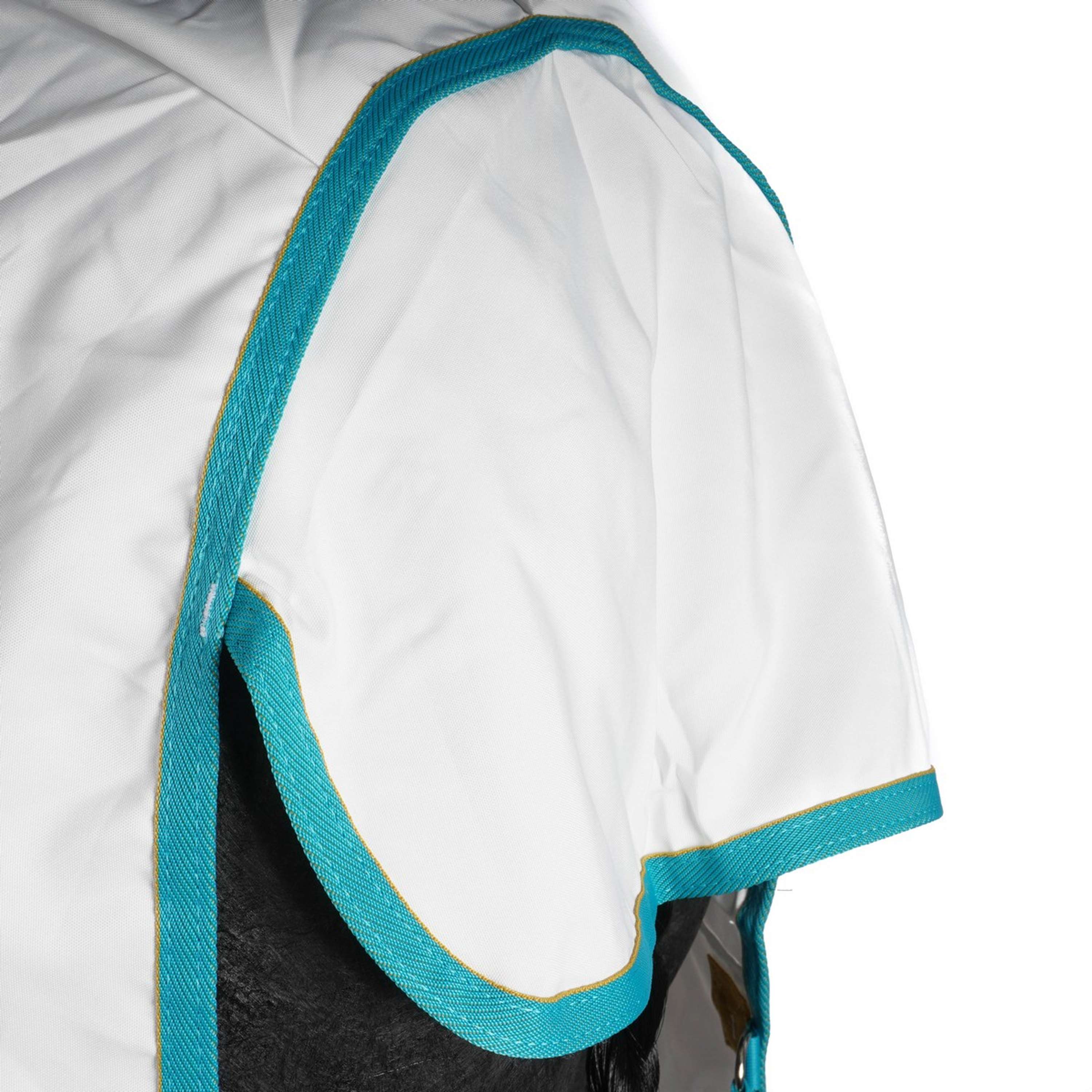 Tempest Plus by Shires Couverture Anti-Eczema Sweet-Itch Combo Blanc - Image 6