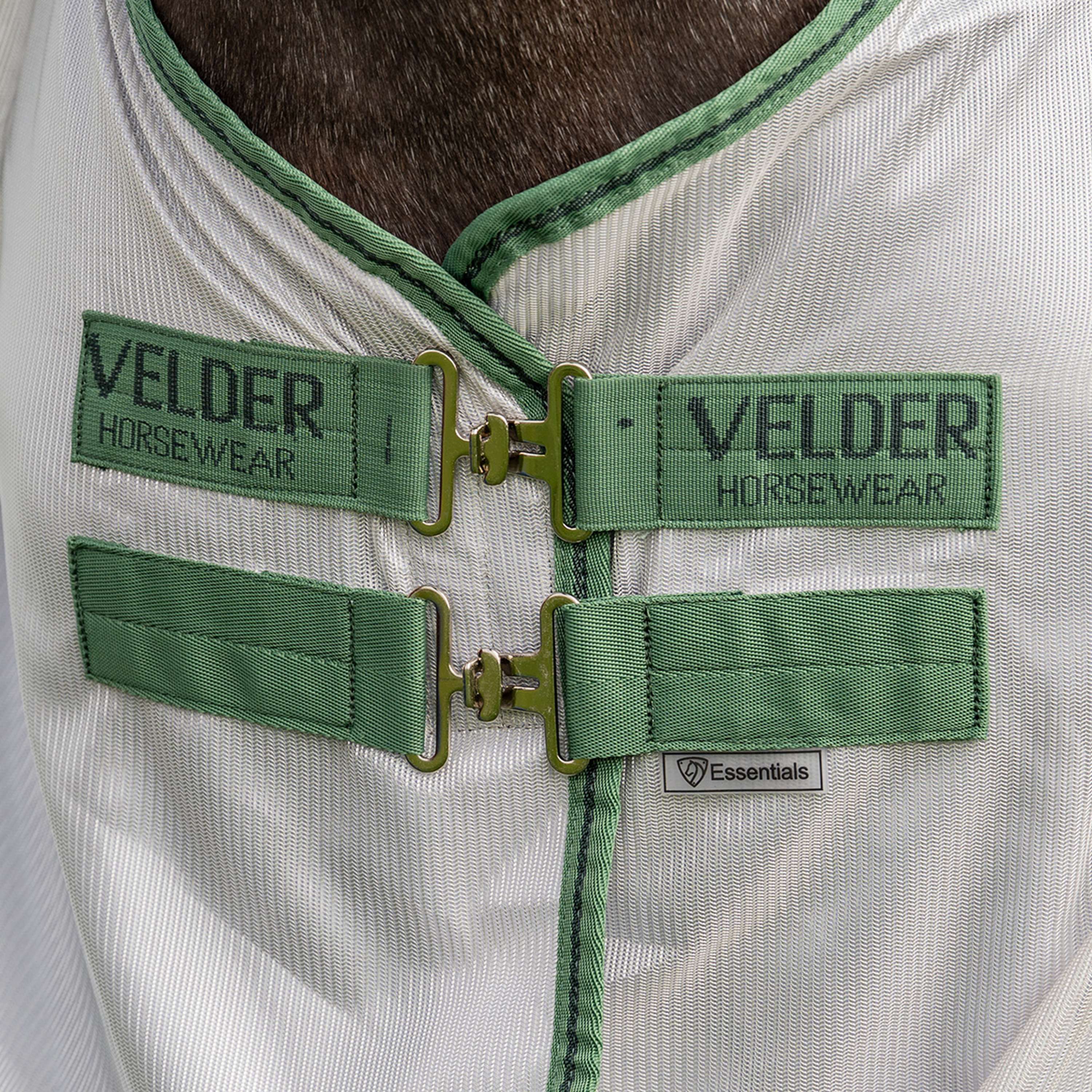 Velder Horsewear Couverture Anti-Mouches Mesh avec Couvre-cou Argent - Image 2