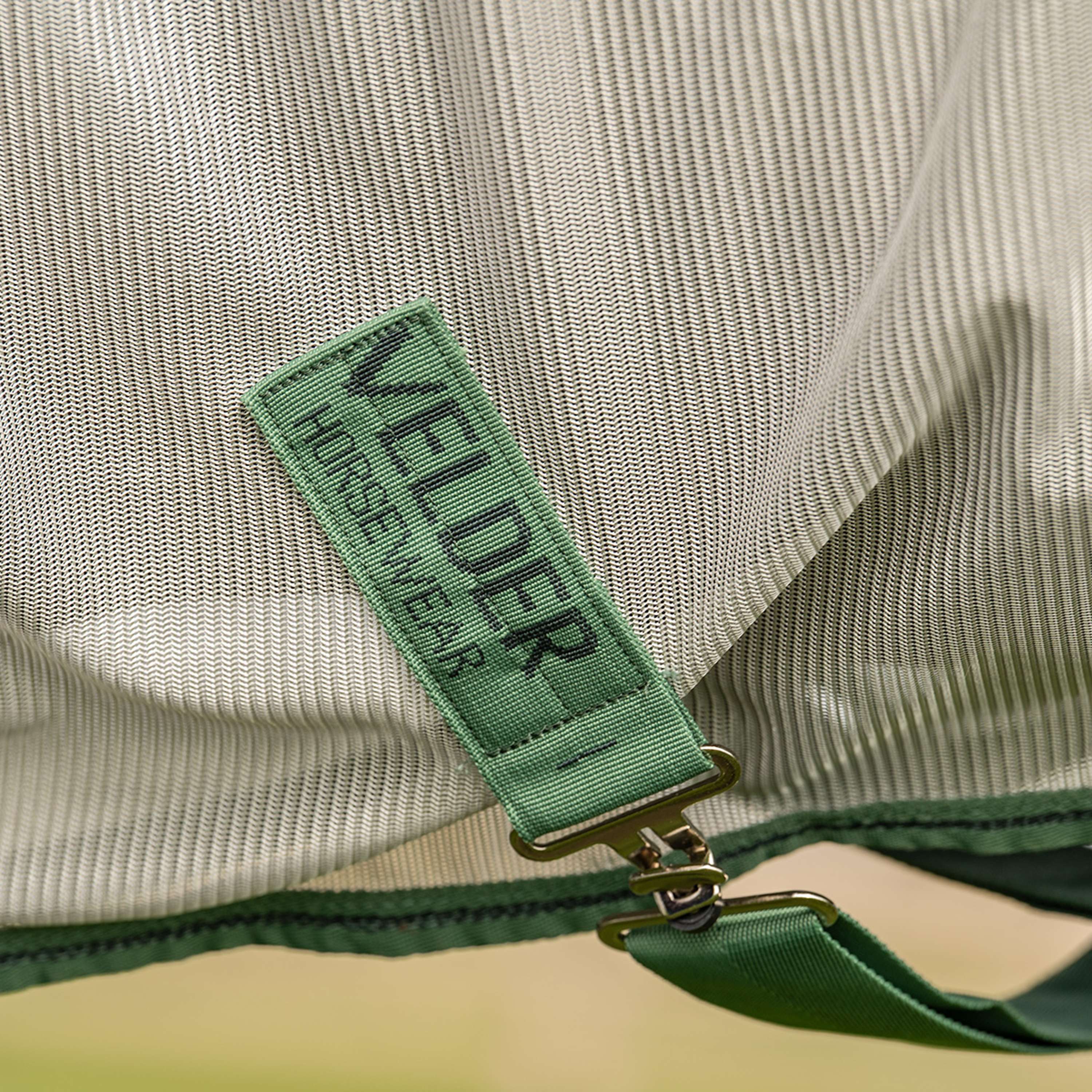 Velder Horsewear Couverture Anti-Mouches Mesh avec Couvre-cou Argent - Image 5
