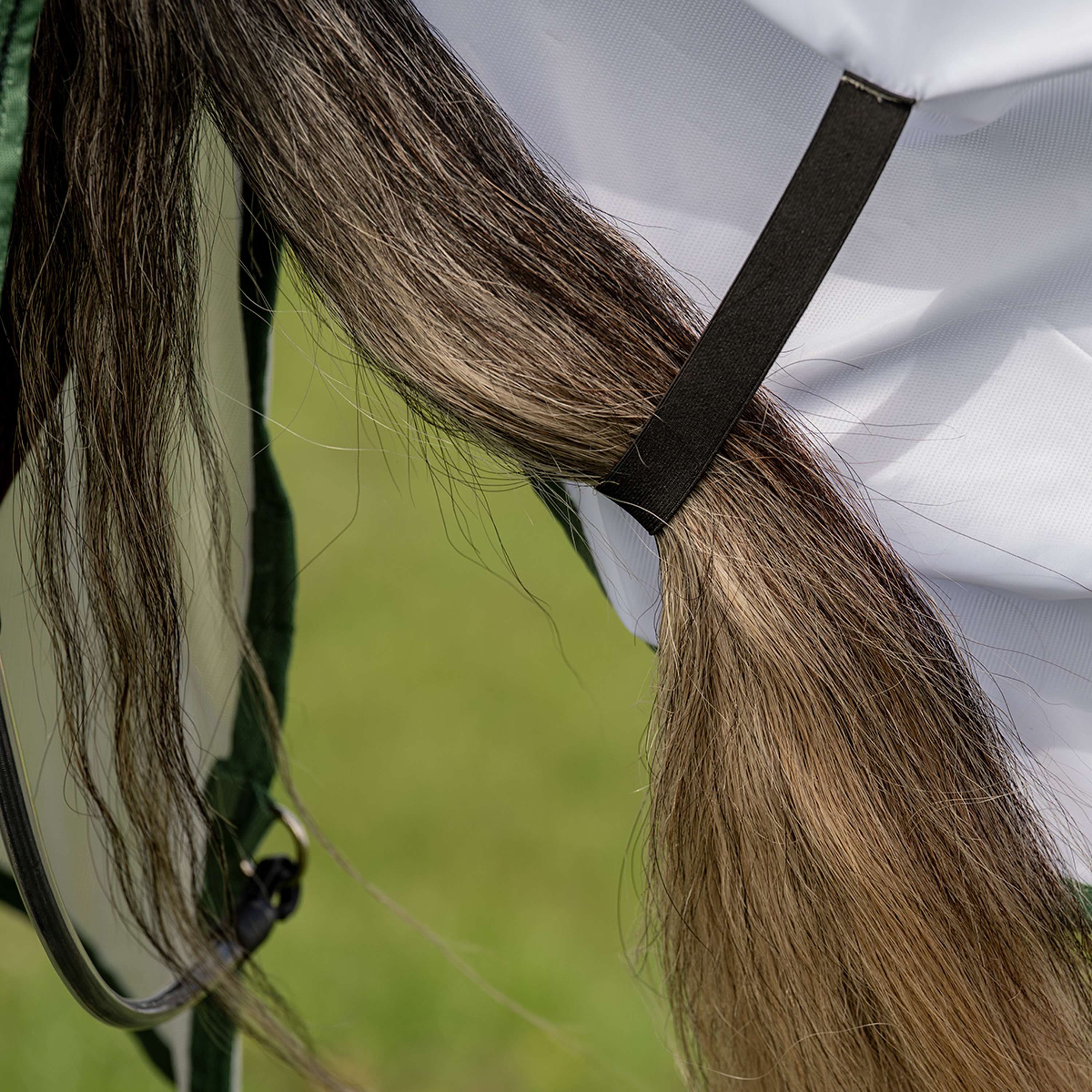 Velder Horsewear Couverture Anti-Mouches Mesh avec Couvre-cou Argent - Image 7