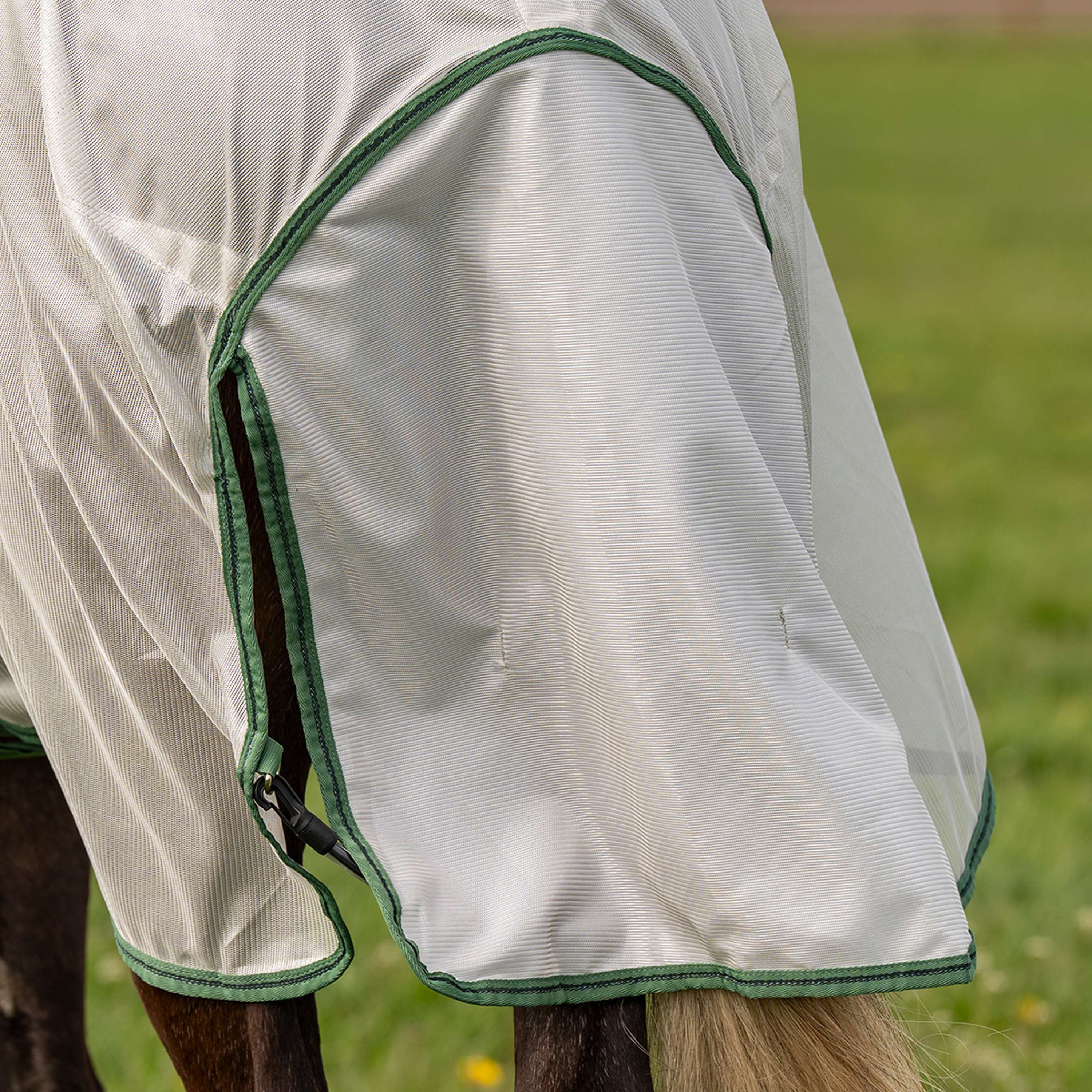 Velder Horsewear Couverture Anti-Mouches Mesh avec Couvre-cou Argent - Image 8
