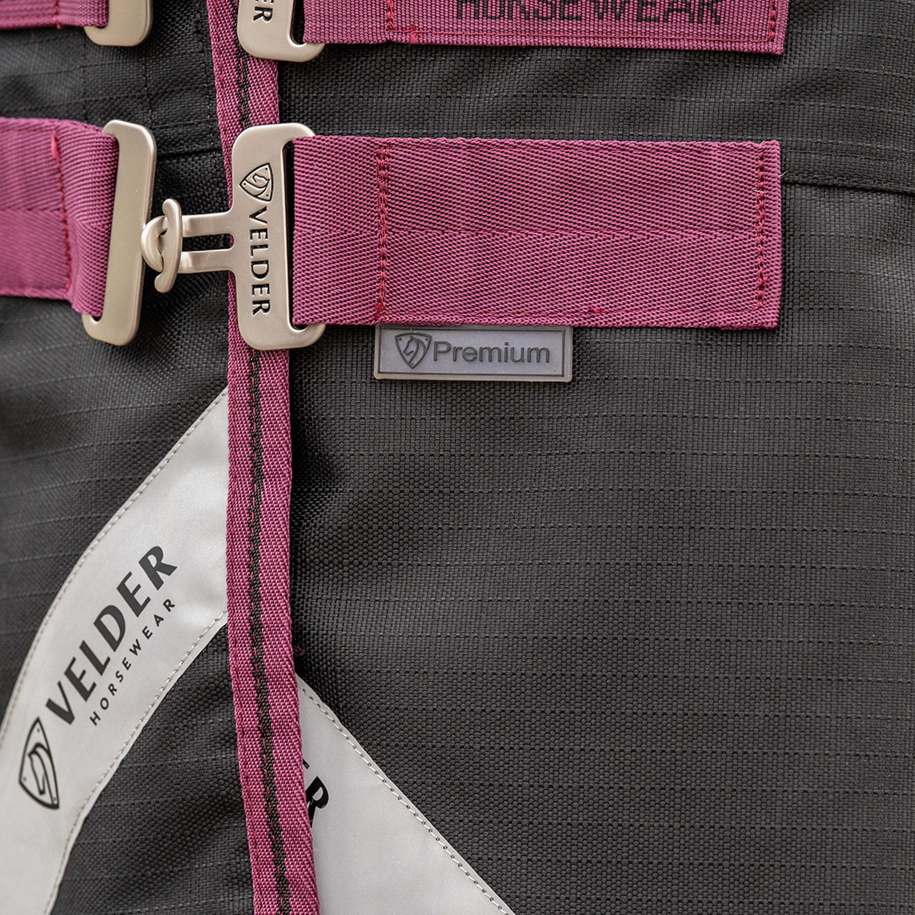 Velder Horsewear Turnout Rug 1200D 0g Noir - Image 3