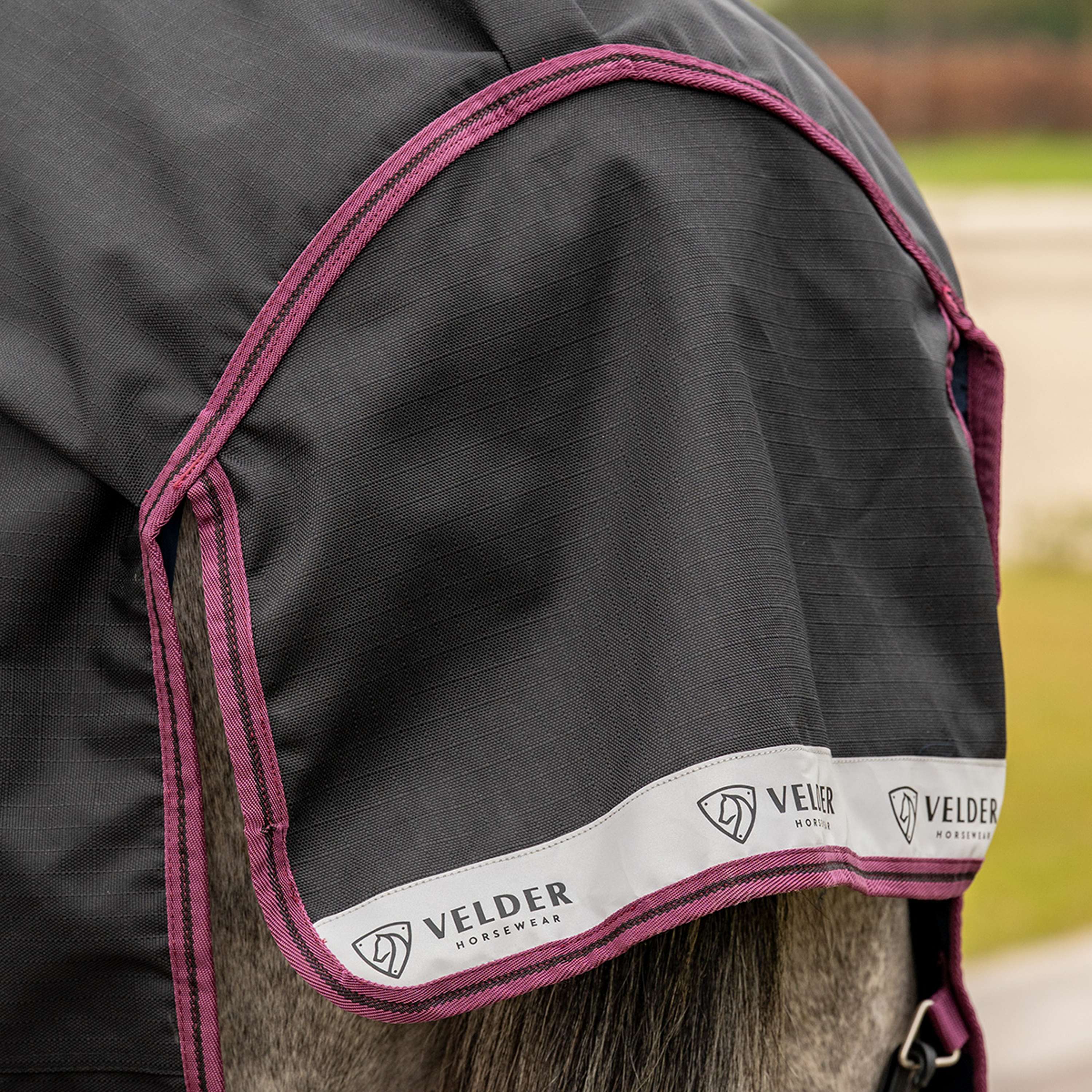 Velder Horsewear Turnout Rug 1200D 0g Noir - Image 9