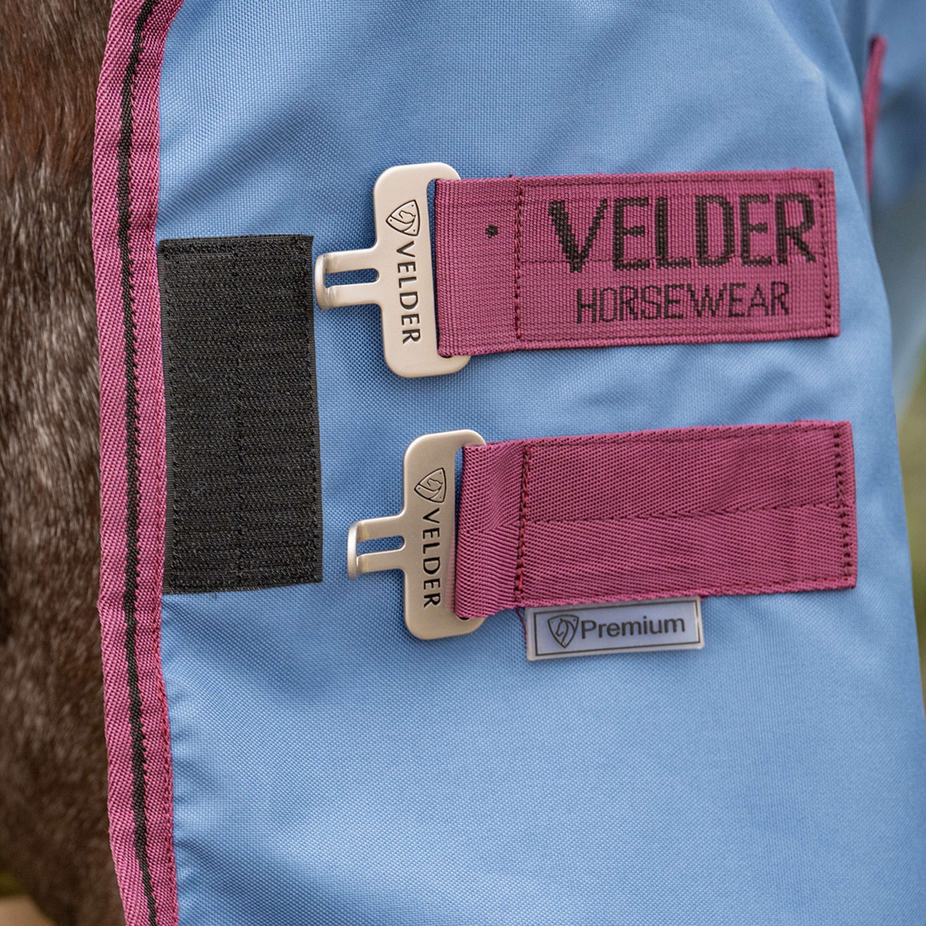 Velder Horsewear Turnout Rug 900D 0g Denim bleu - Image 4