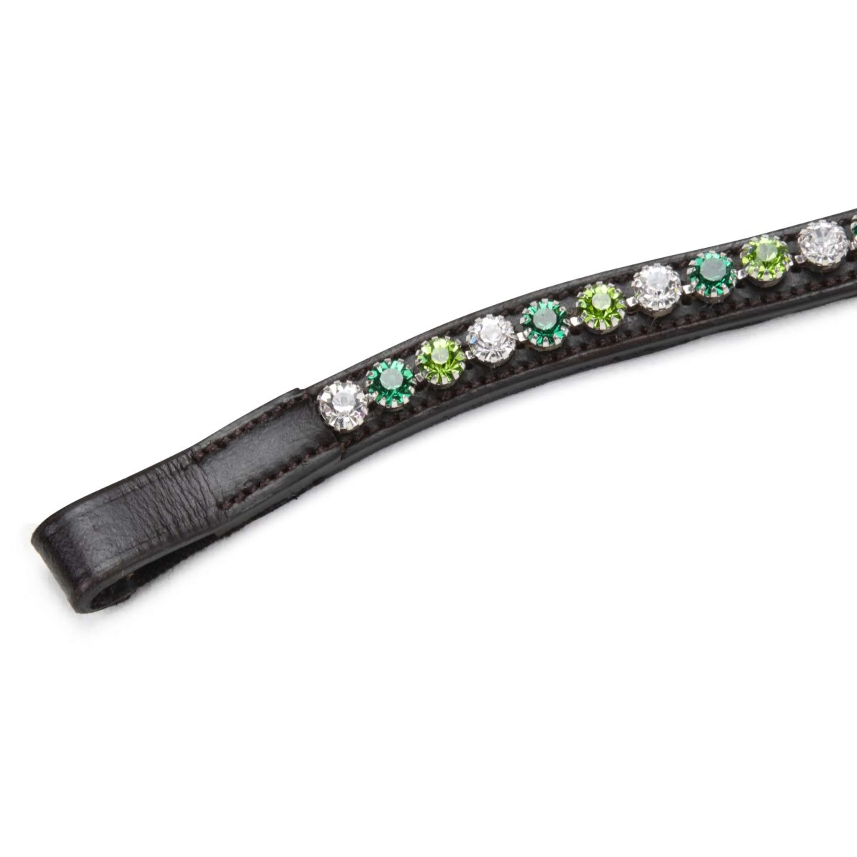 Velociti by Shires Frontal GARA Green Diamante Havane - Image 3