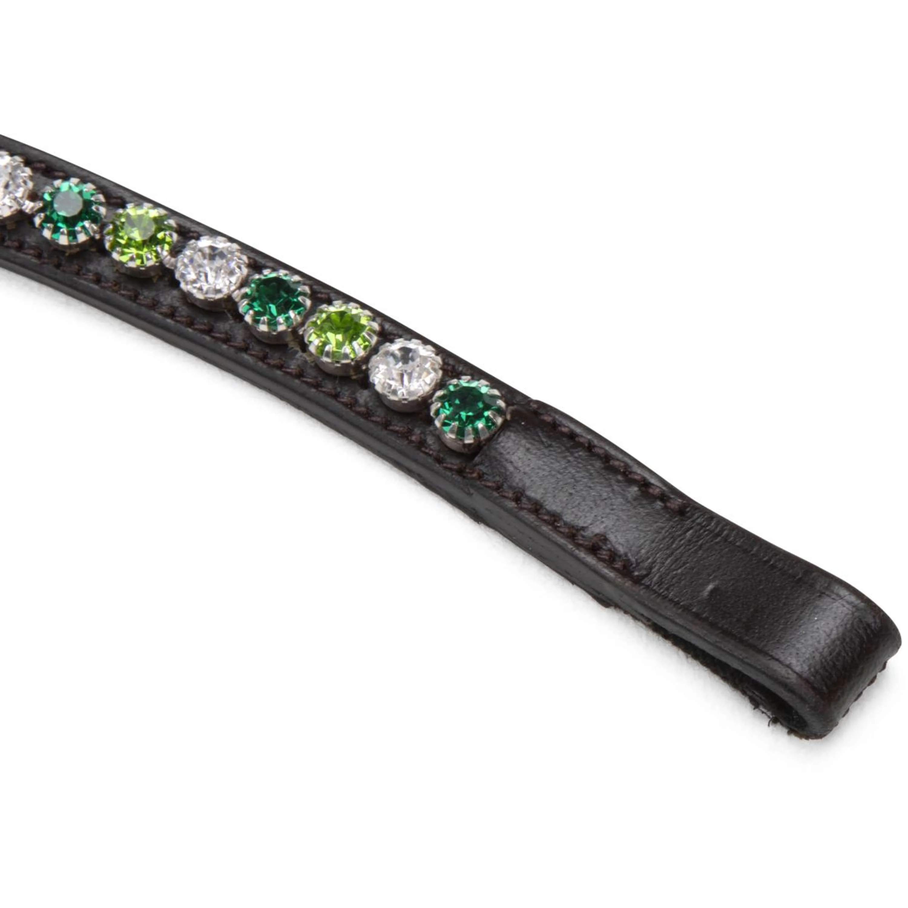 Velociti by Shires Frontal GARA Green Diamante Havane - Image 4