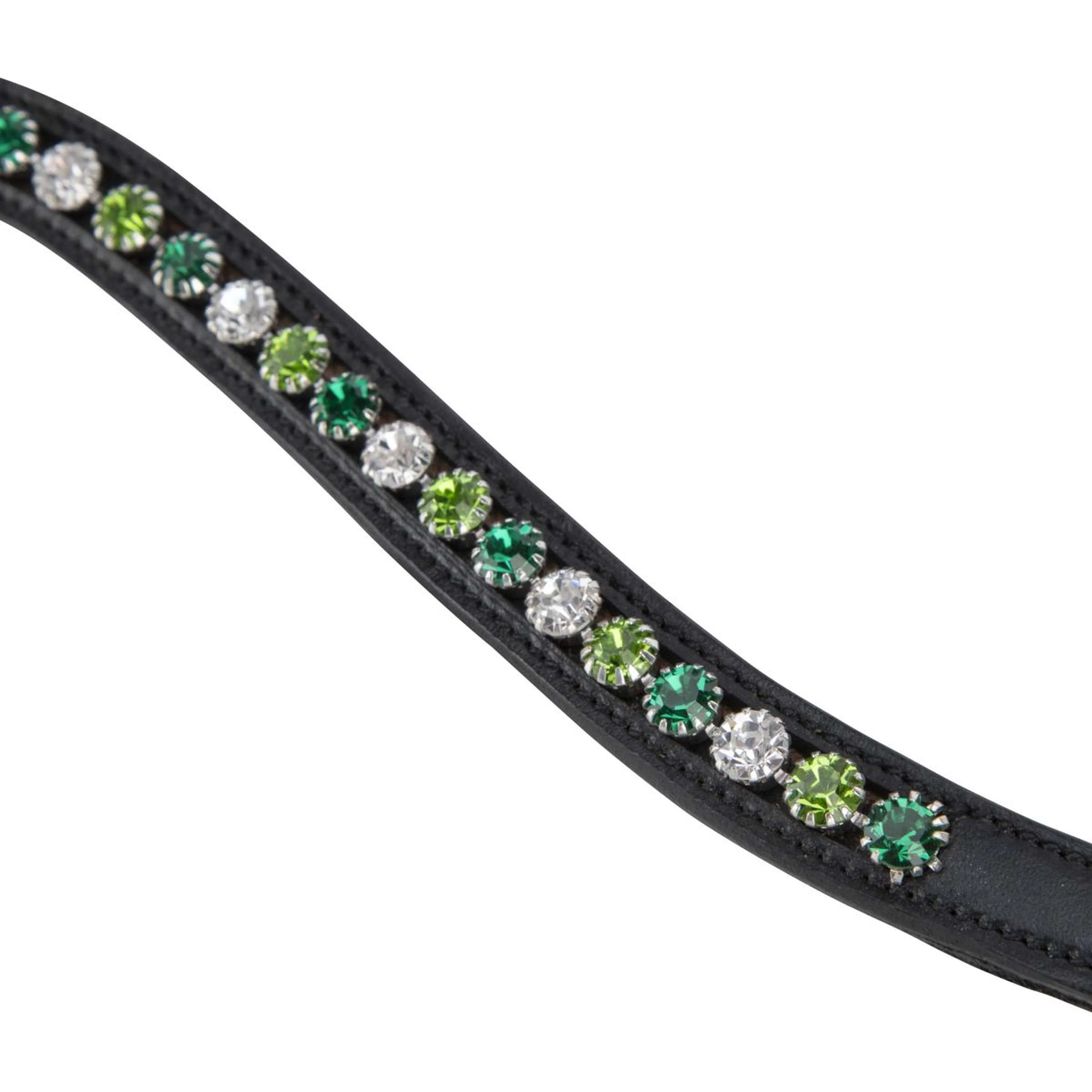 Velociti by Shires Frontal GARA Green Diamante Noir - Image 2