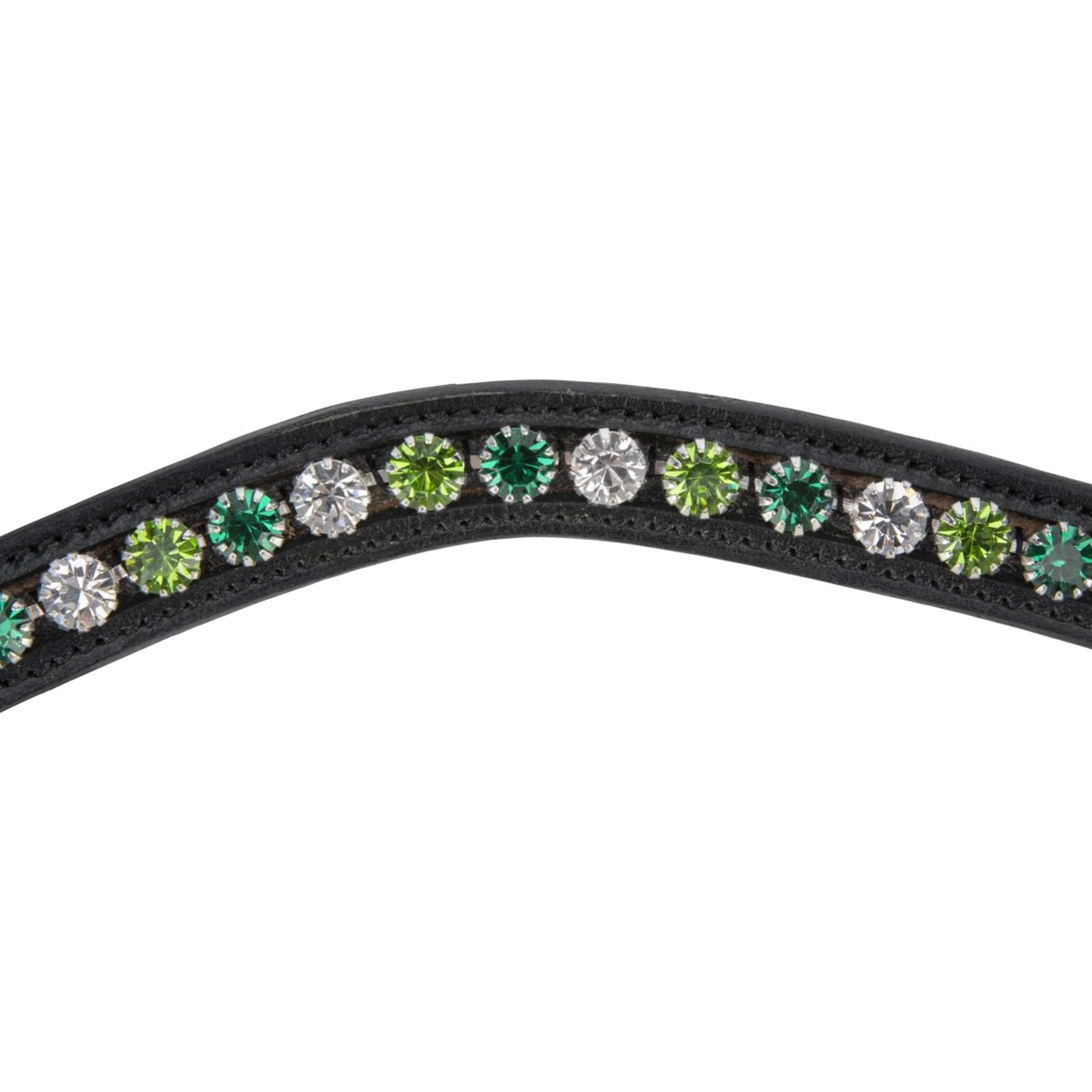 Velociti by Shires Frontal GARA Green Diamante Noir - Image 3