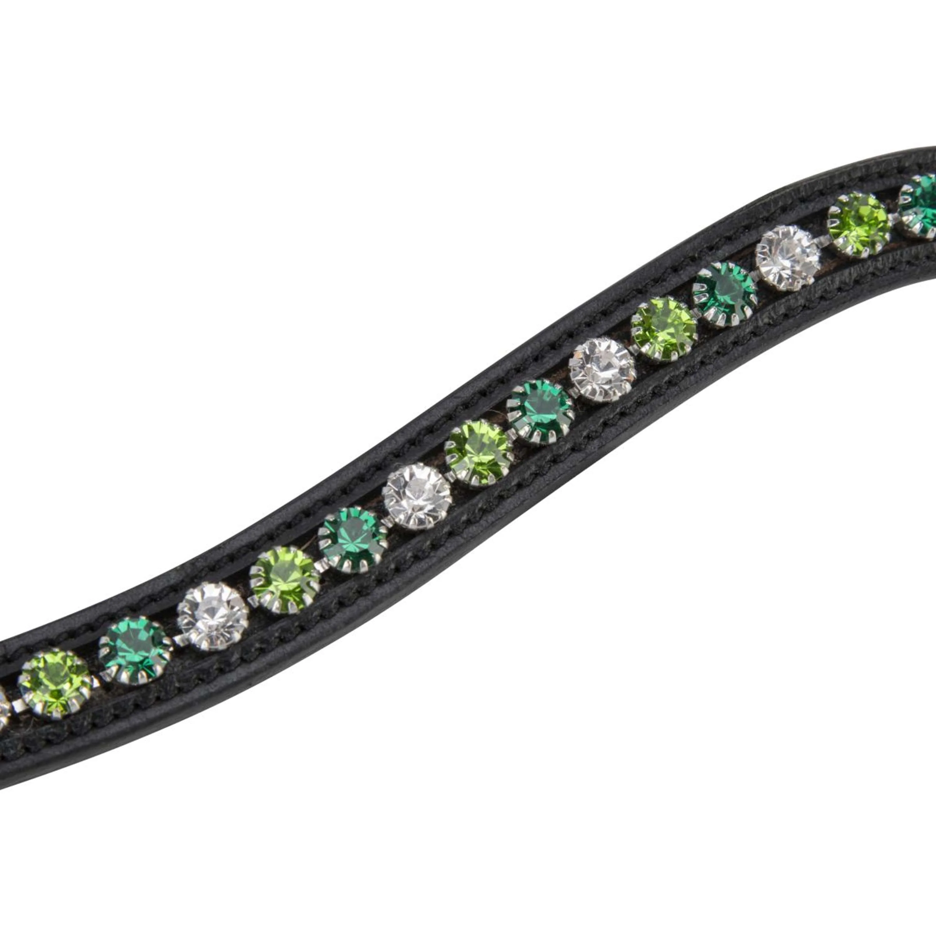 Velociti by Shires Frontal GARA Green Diamante Noir - Image 5