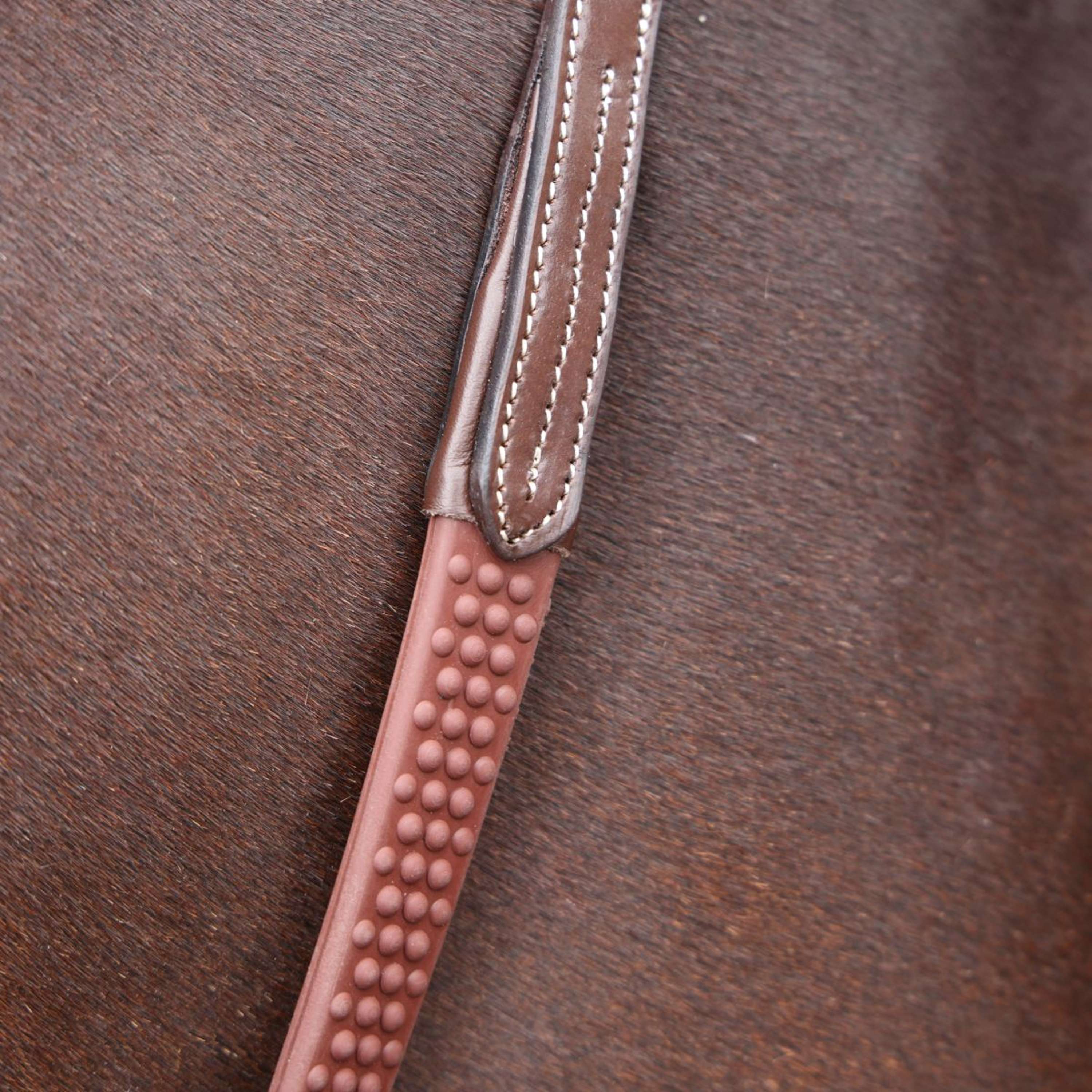 Velociti by Shires Rênes Lusso Elite Pro SureGrip Havane - Image 12