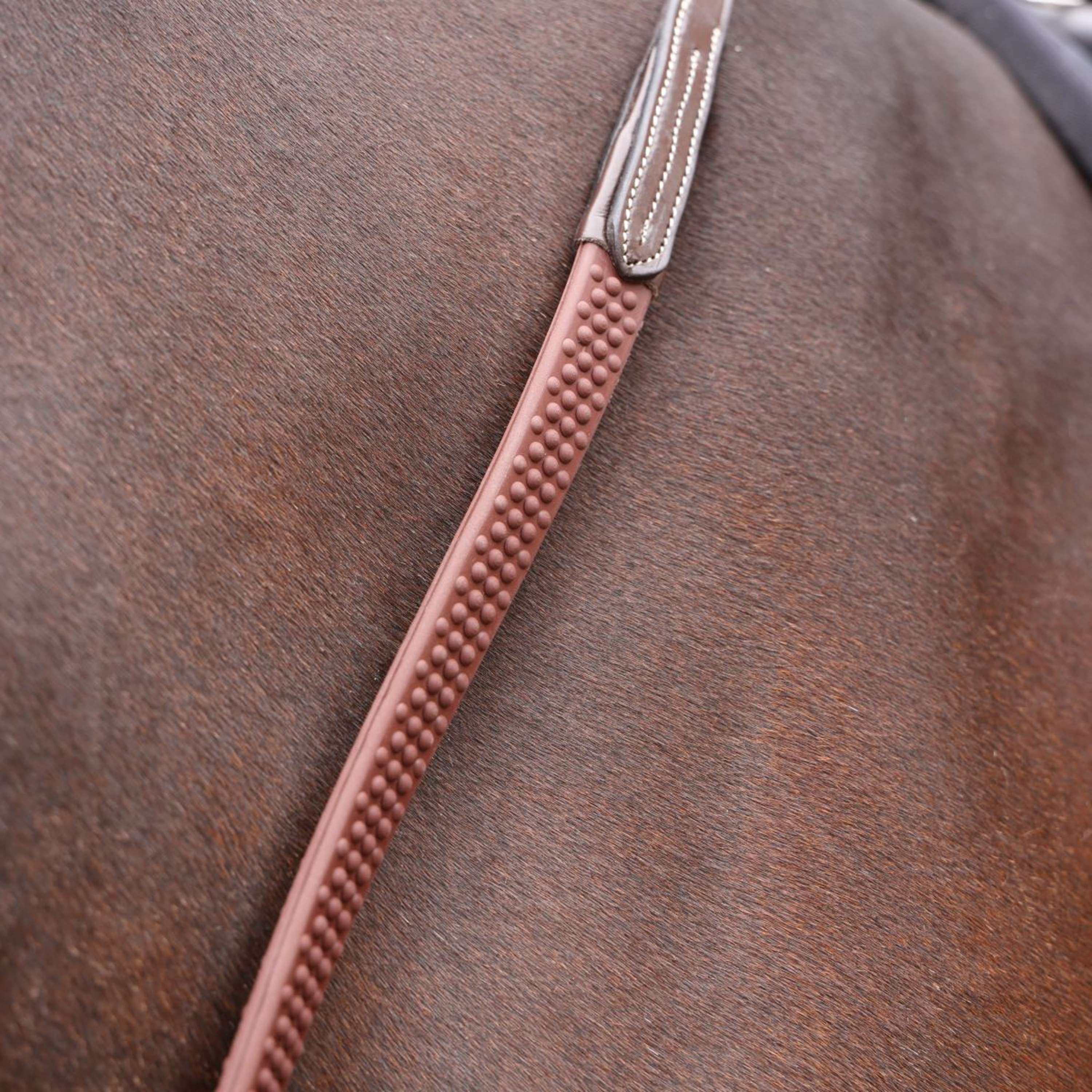 Velociti by Shires Rênes Lusso Elite Pro SureGrip Havane - Image 13