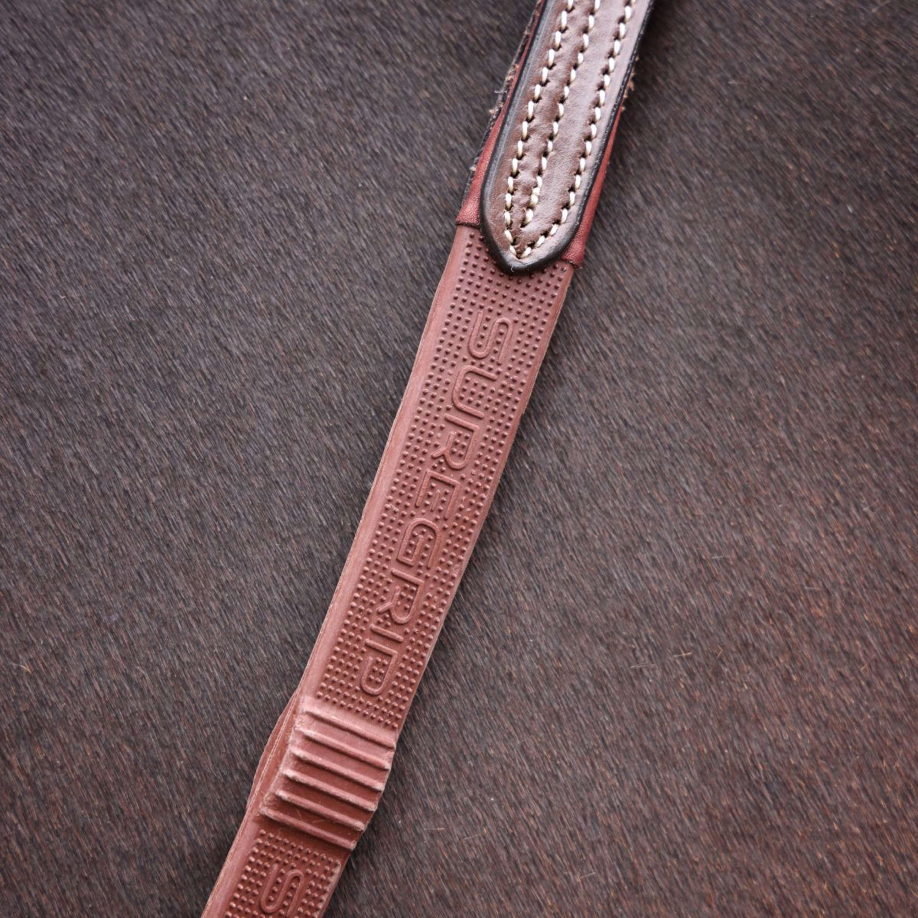 Velociti by Shires Rênes Lusso Elite Pro SureGrip Havane - Image 2