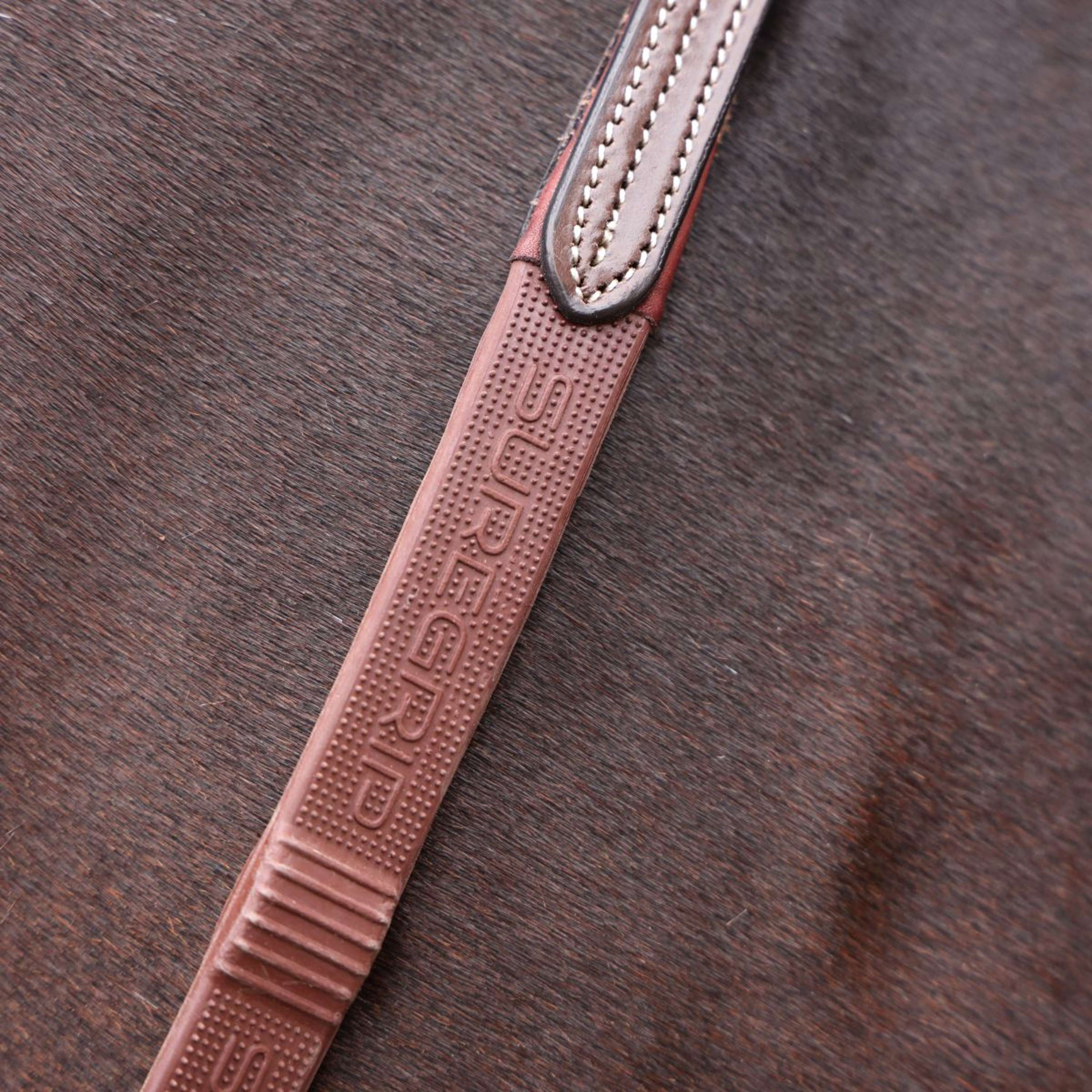 Velociti by Shires Rênes Lusso Elite Pro SureGrip Havane - Image 9