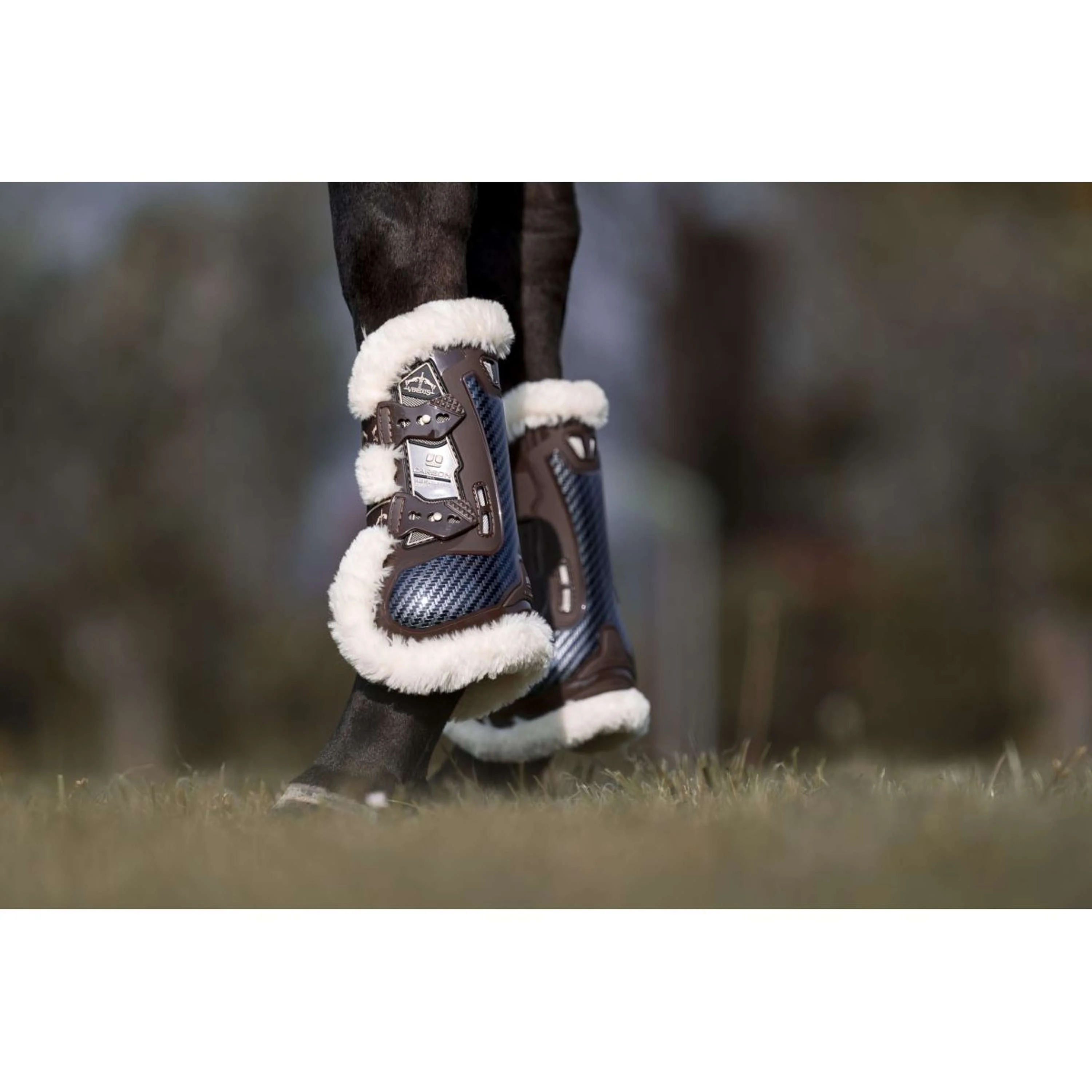 Veredus Protèges-Tendons Carbon Gel Absolute Save the Sheep Front Marron - Image 2